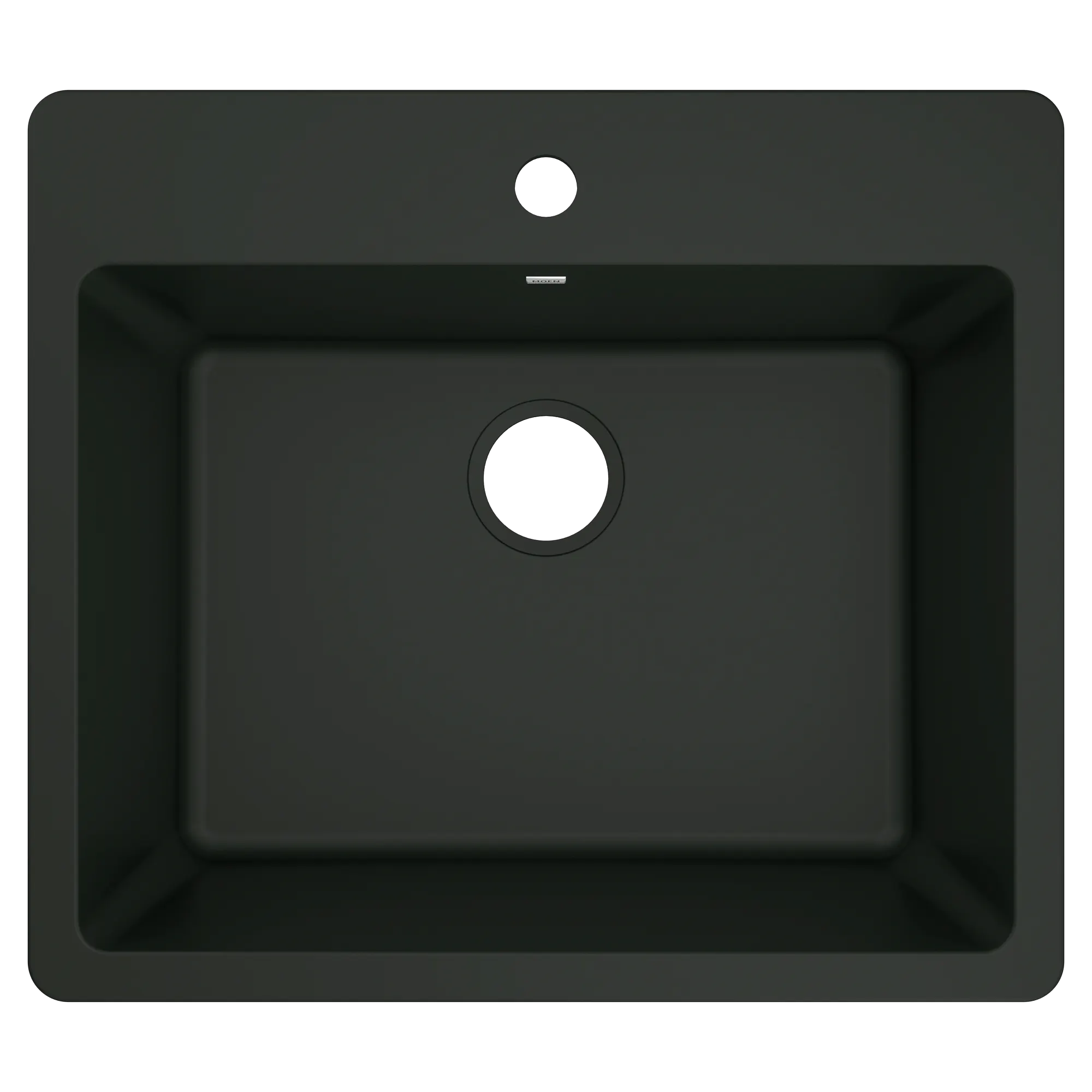 Host 25" Granite Dual Mount Single Bowl Sink - Image 4