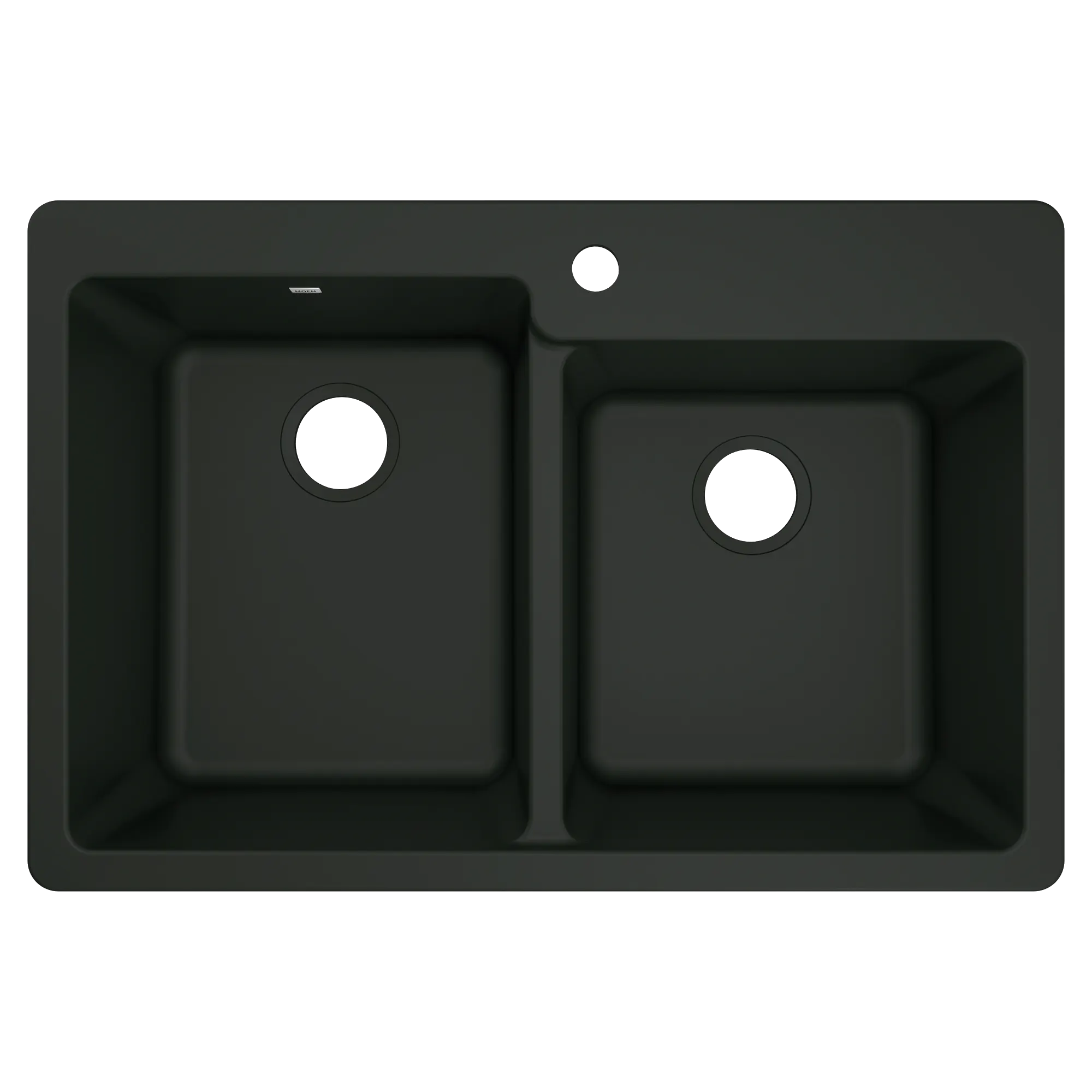 Host 33" Granite Dual Mount Double Bowl Sink - Image 4
