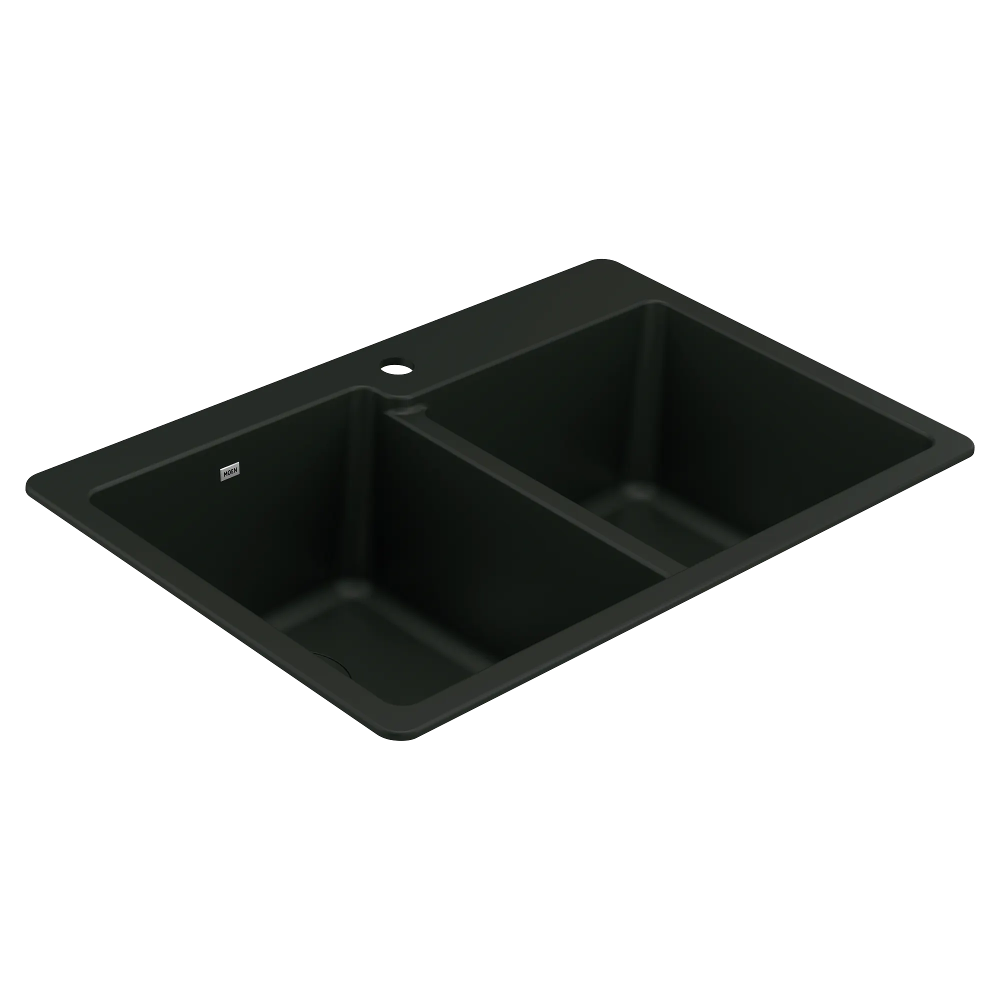 Host 33" Granite Dual Mount Double Bowl Sink - Image 5