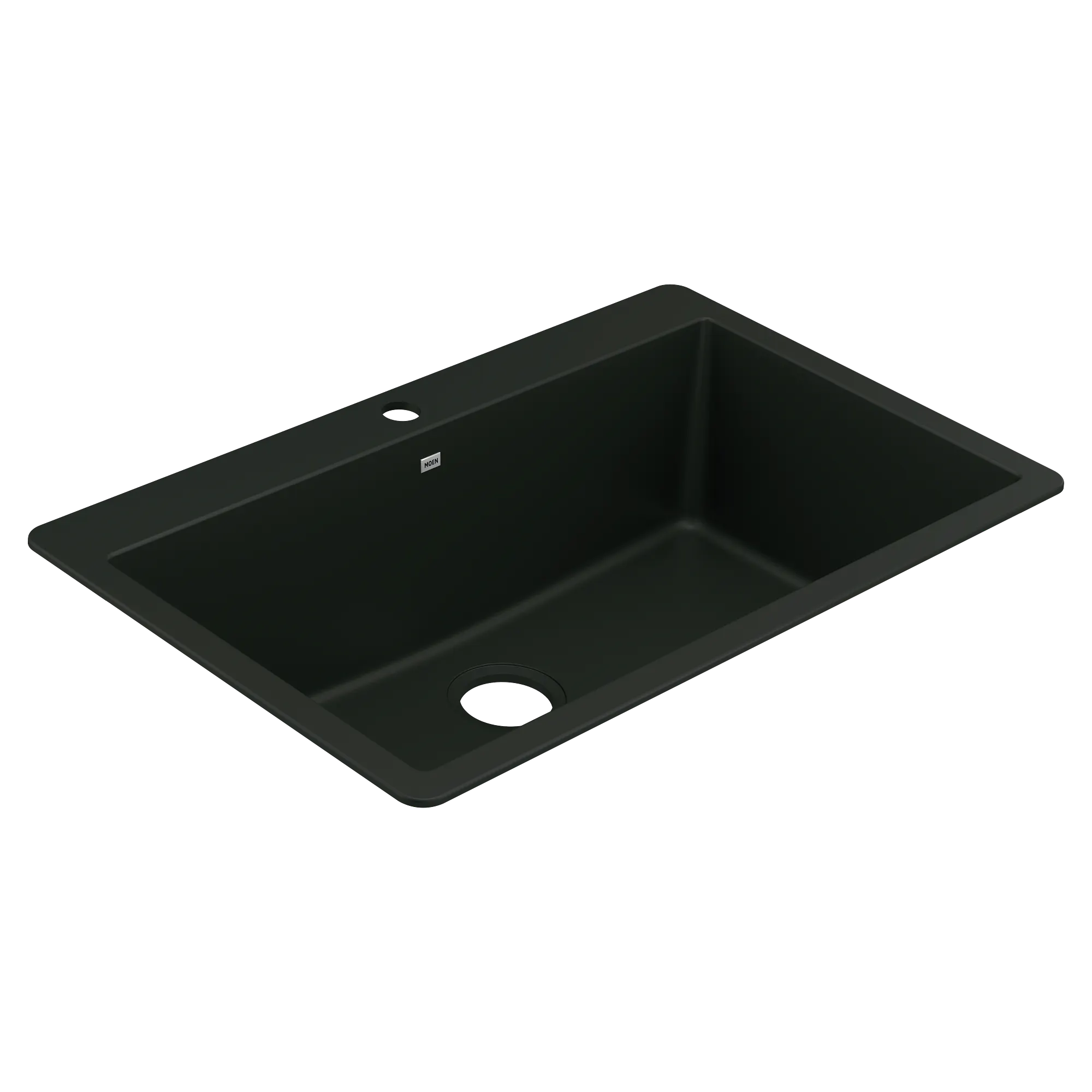 Host 33" Granite Dual Mount Single Bowl Sink - Image 3