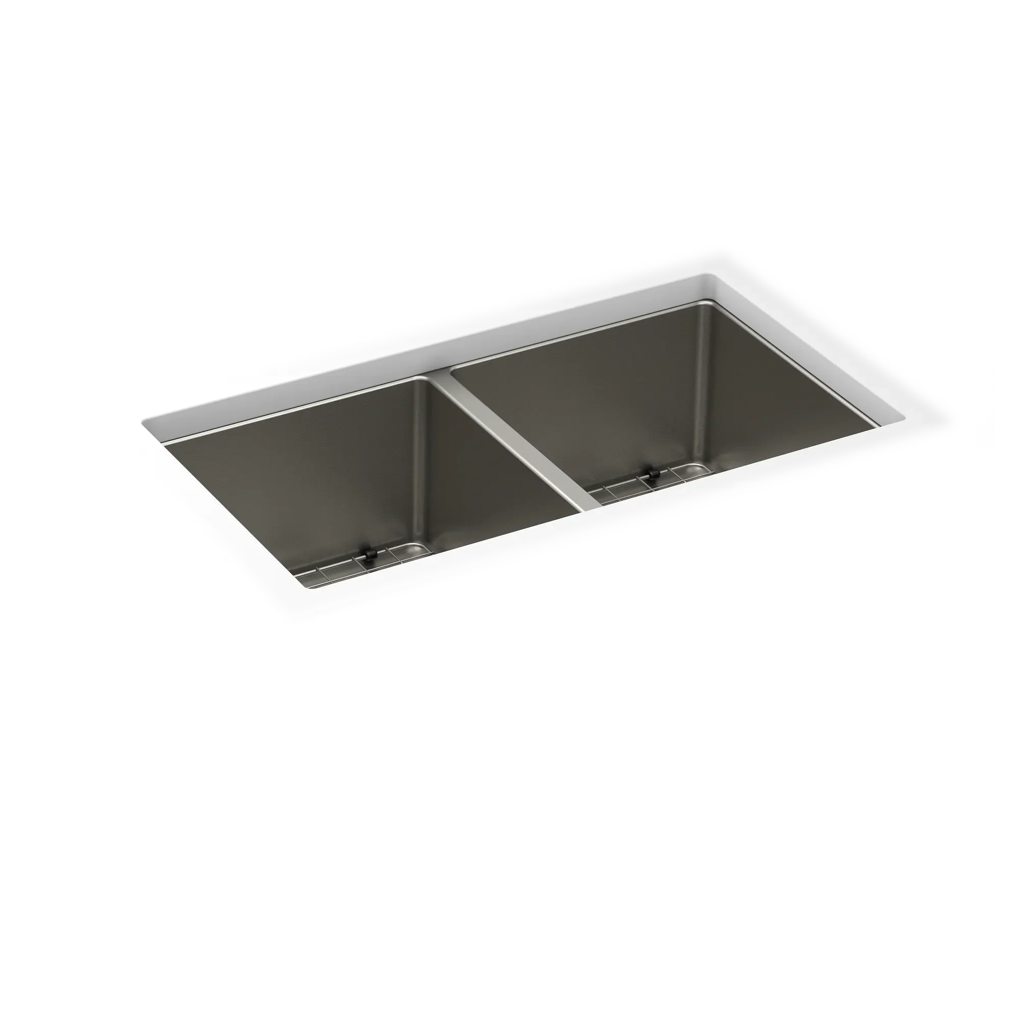 Prep 33" Stainless Steel Dual Mount Double Bowl Sink - Image 3