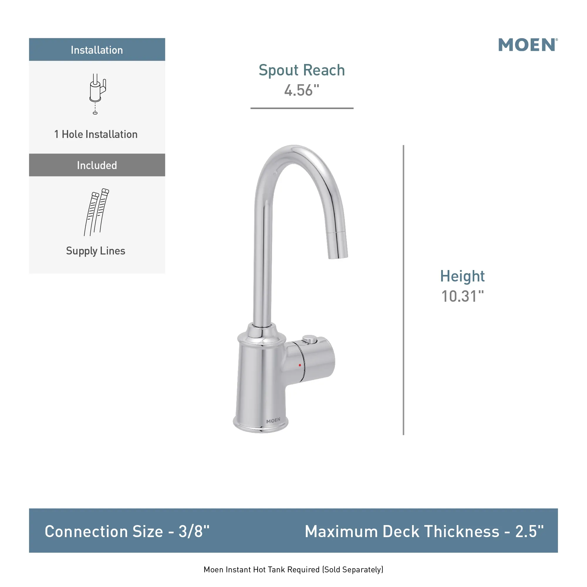 Sip Traditional Instant Hot Water Dispenser Faucet - Image 9