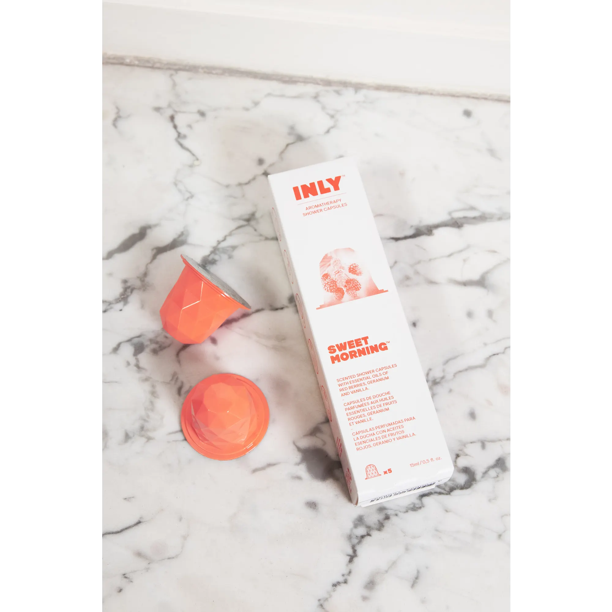 Inly™ Sweet Morning™ Aromatherapy Shower Capsule 5-pack - Image 4