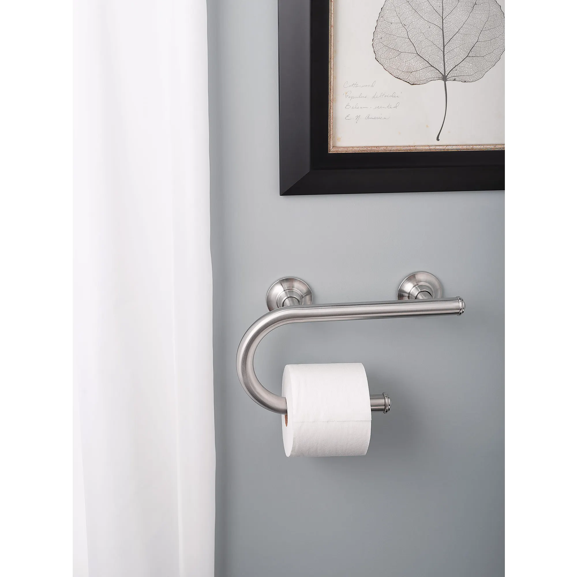 Chrome 8" grab bar with accessories - Image 5