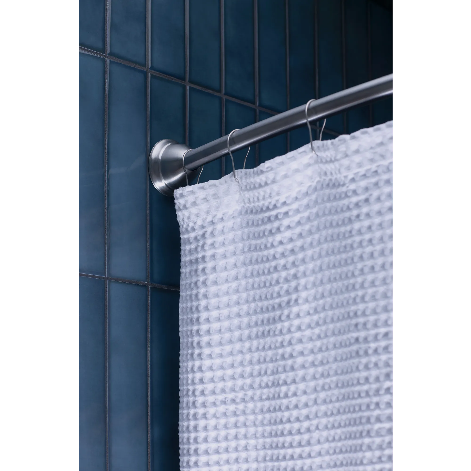 Curved Shower Rods Curved Shower Rod with Magnetix Chrome Tension or Permanent Mount - Image 5