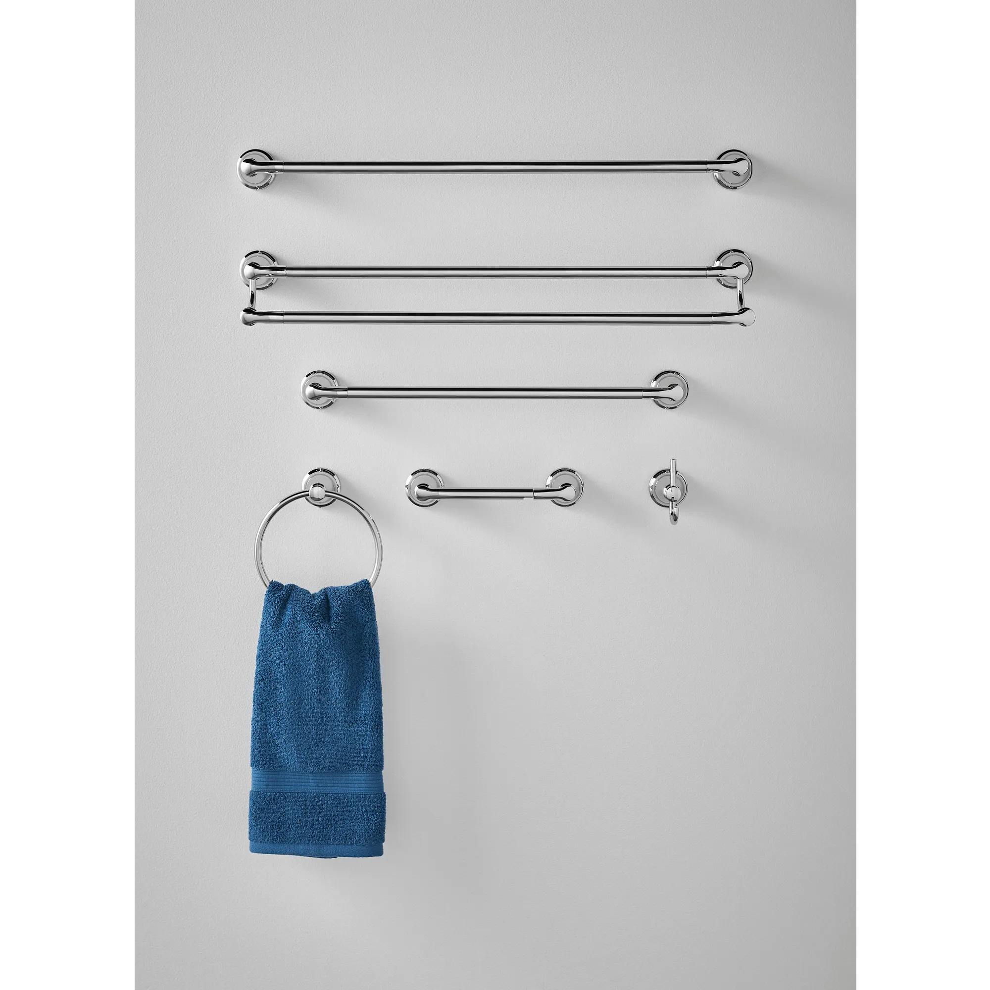 Hilliard Chrome Pivoting Paper Holder - Image 3