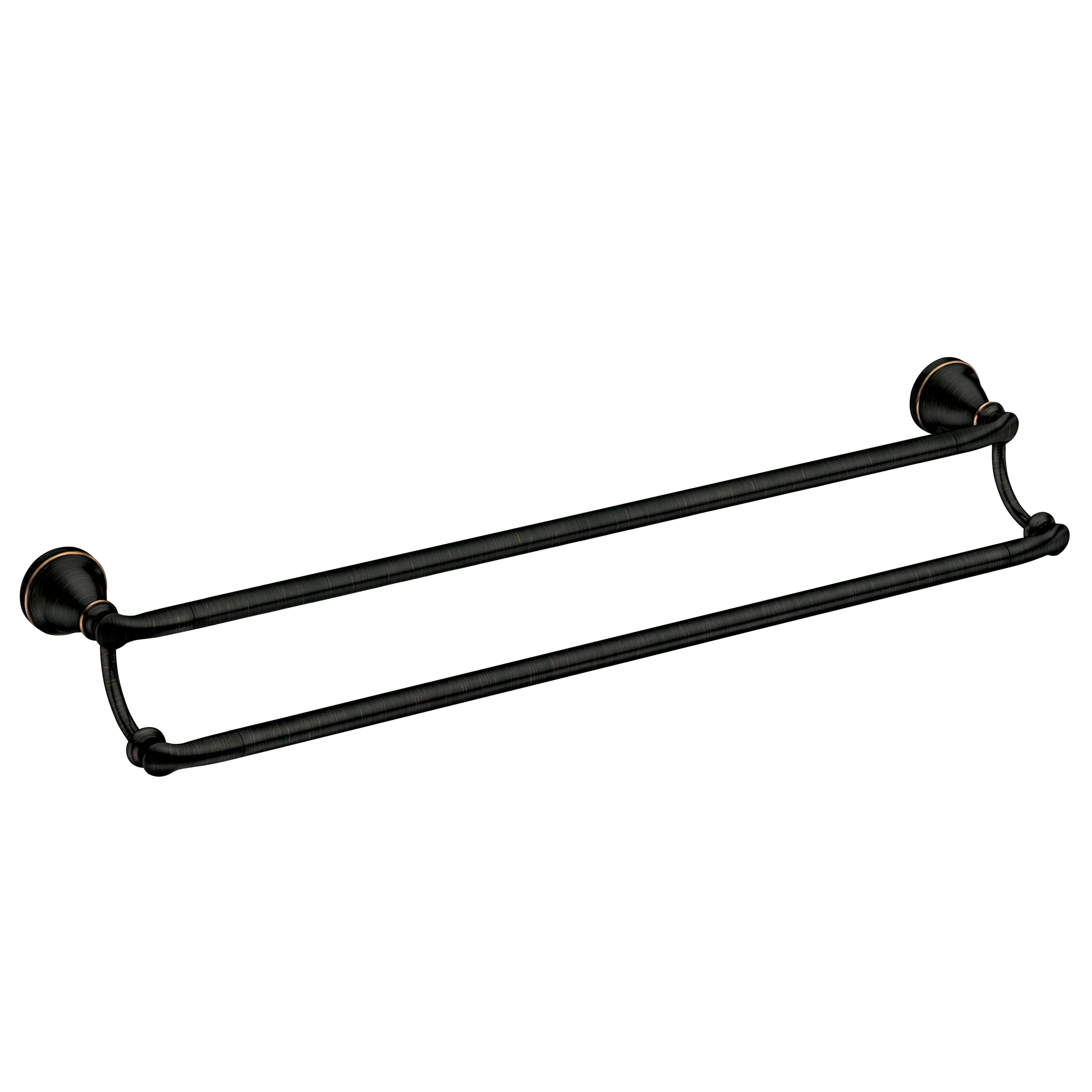 Hilliard Matte black 24" double towel bar - Image 16