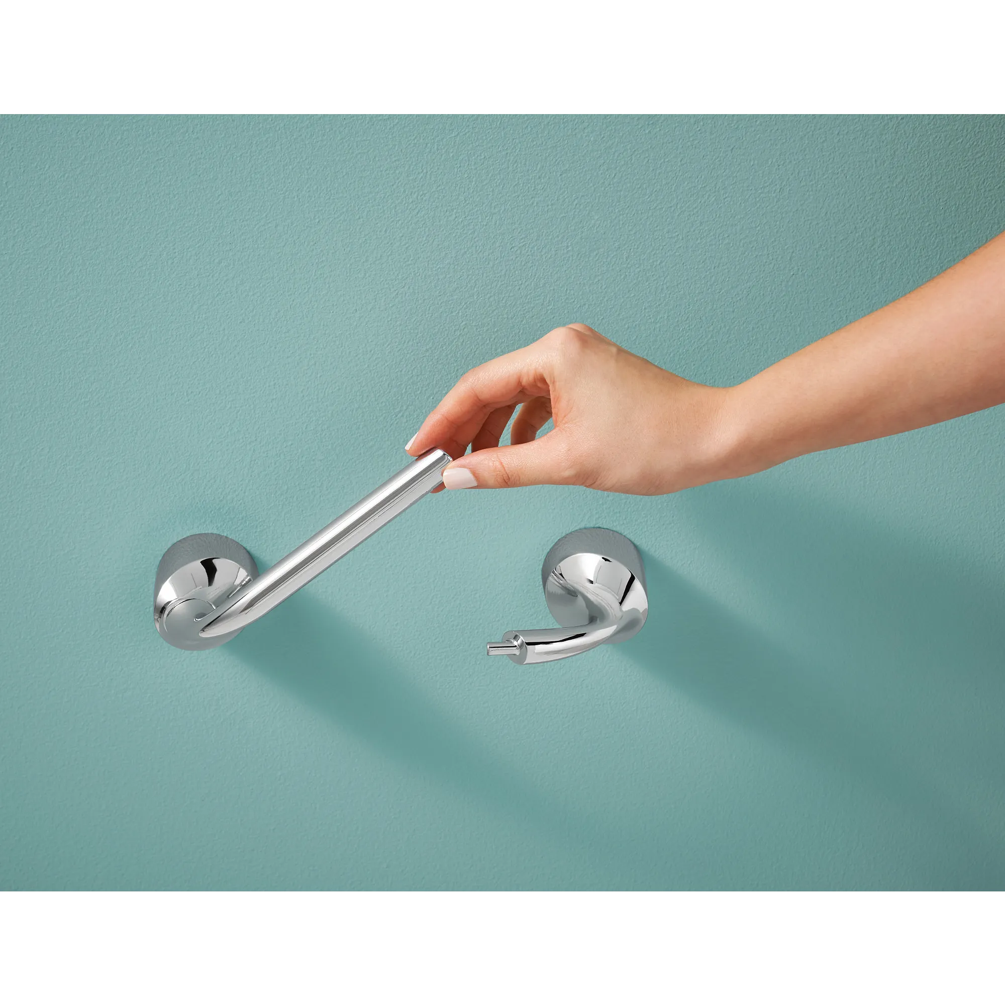 Idora 8" Pivoting Toilet Paper Holder - Image 4