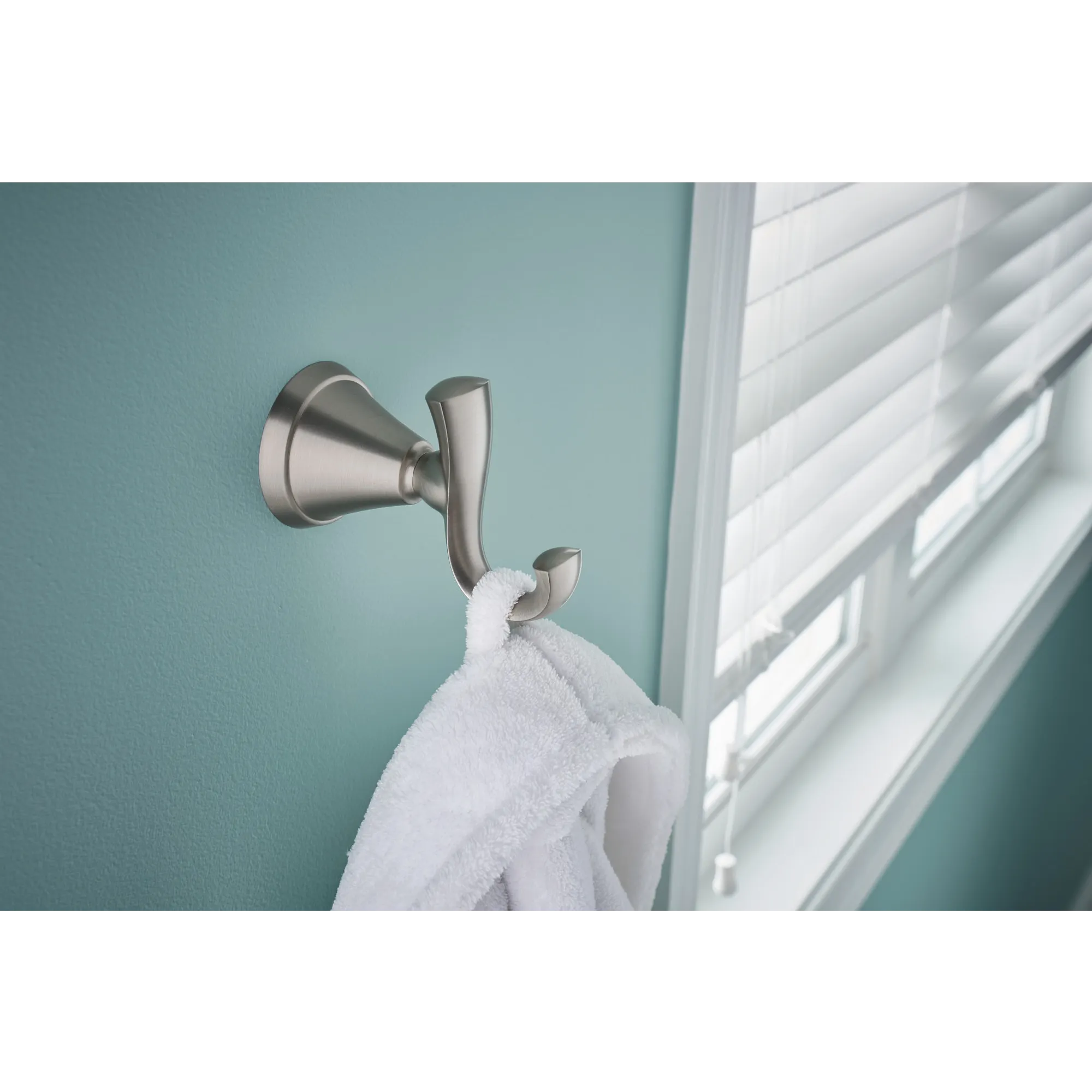 Tiffin Brushed nickel Robe Hook - Image 3