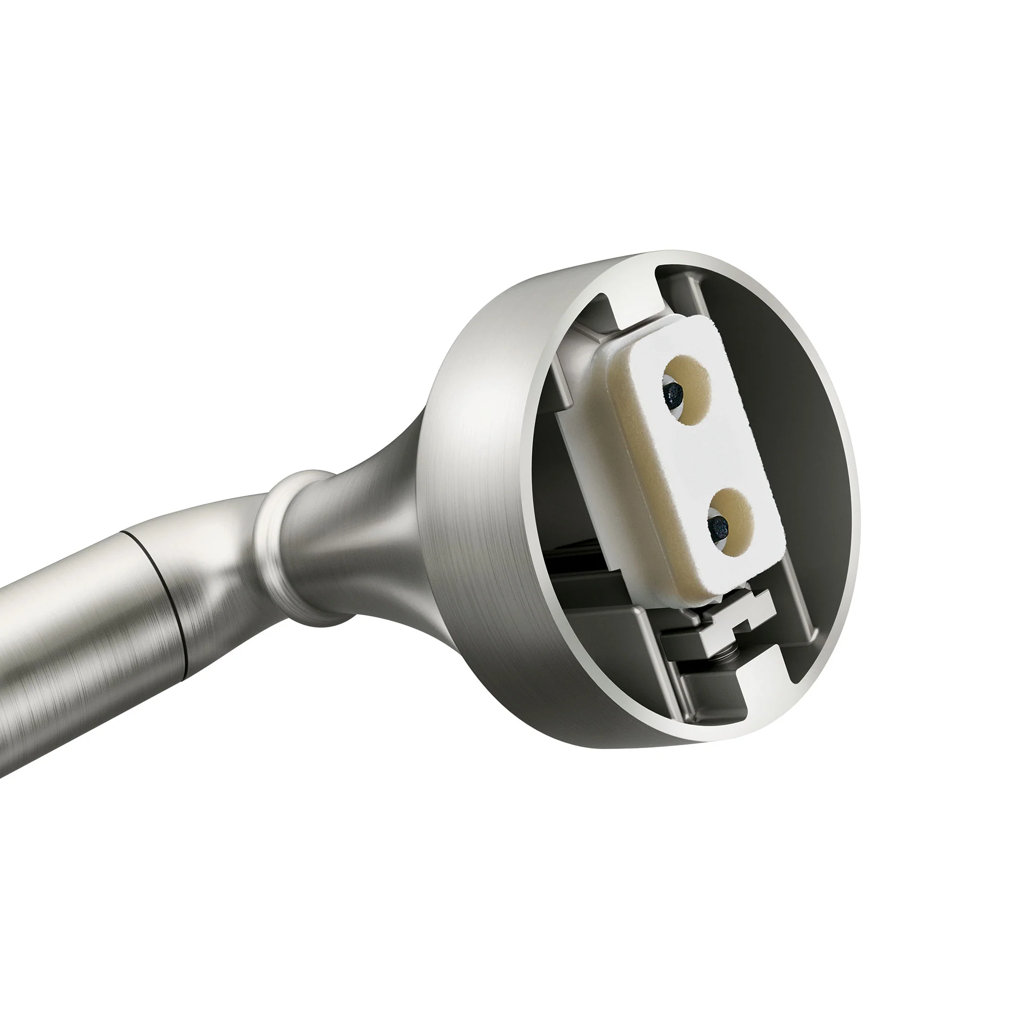 Hamden Spot resist brushed nickel Pivoting Toilet Paper Holder - Image 9