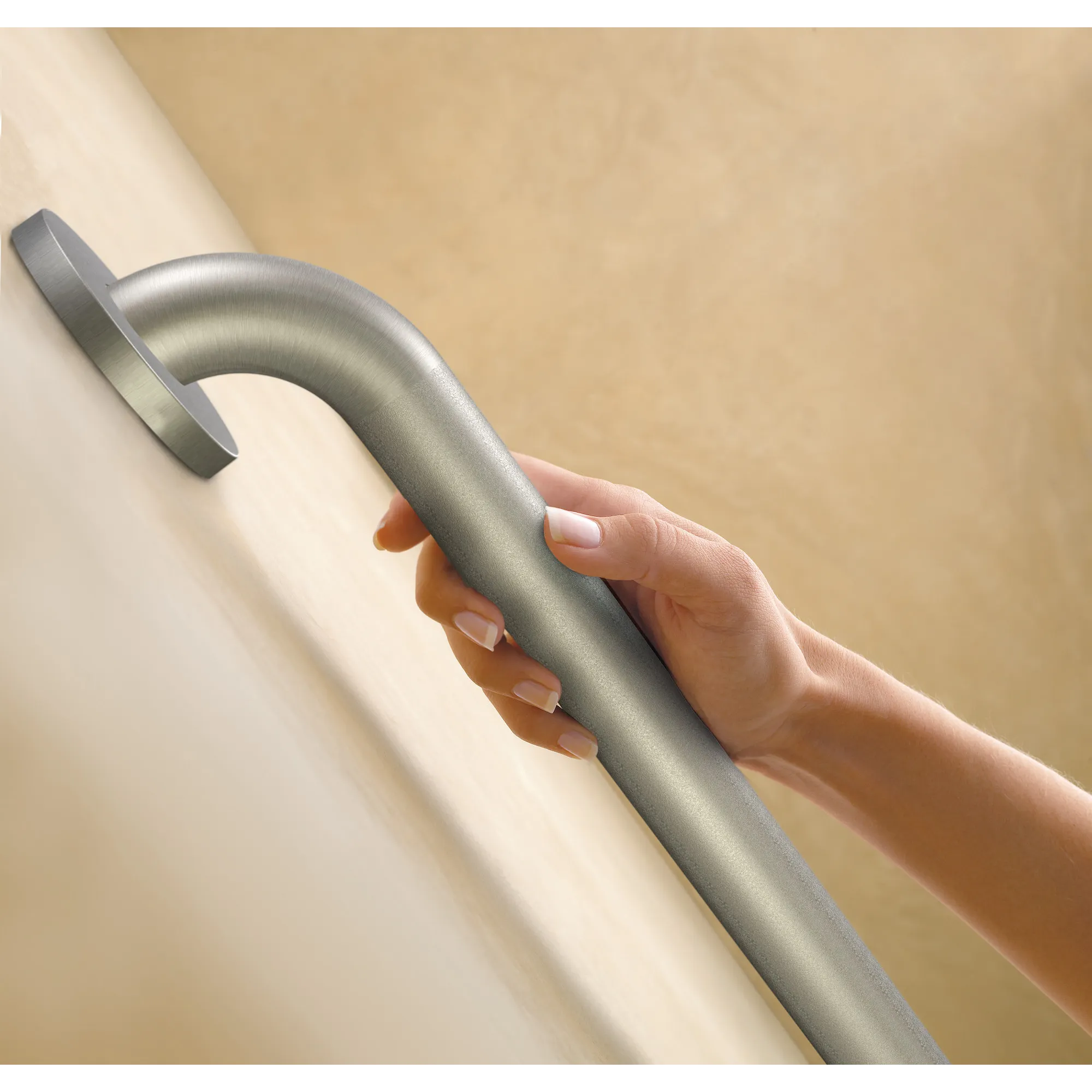 Moen Home Care Peened 18" Concealed Screw Grab Bar - Image 3
