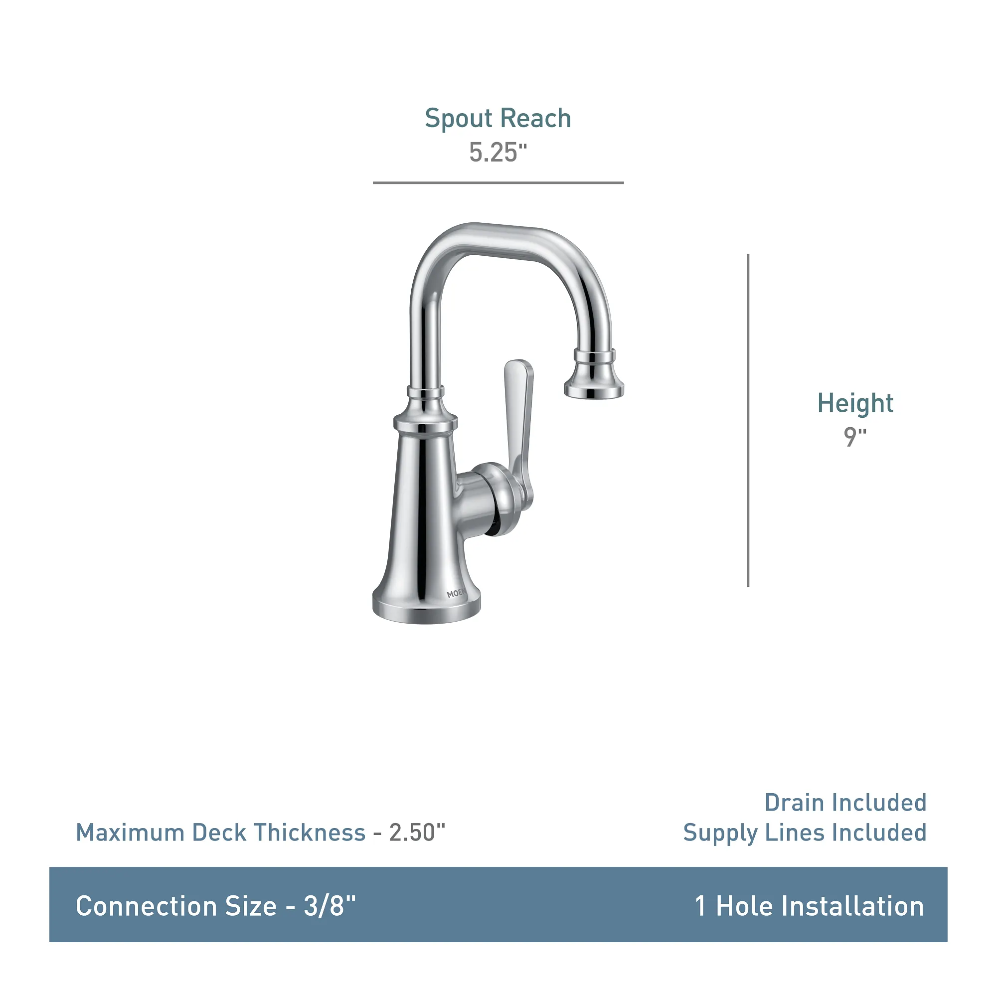 Colinet One-handle Bathroom Sink Faucet - Image 17