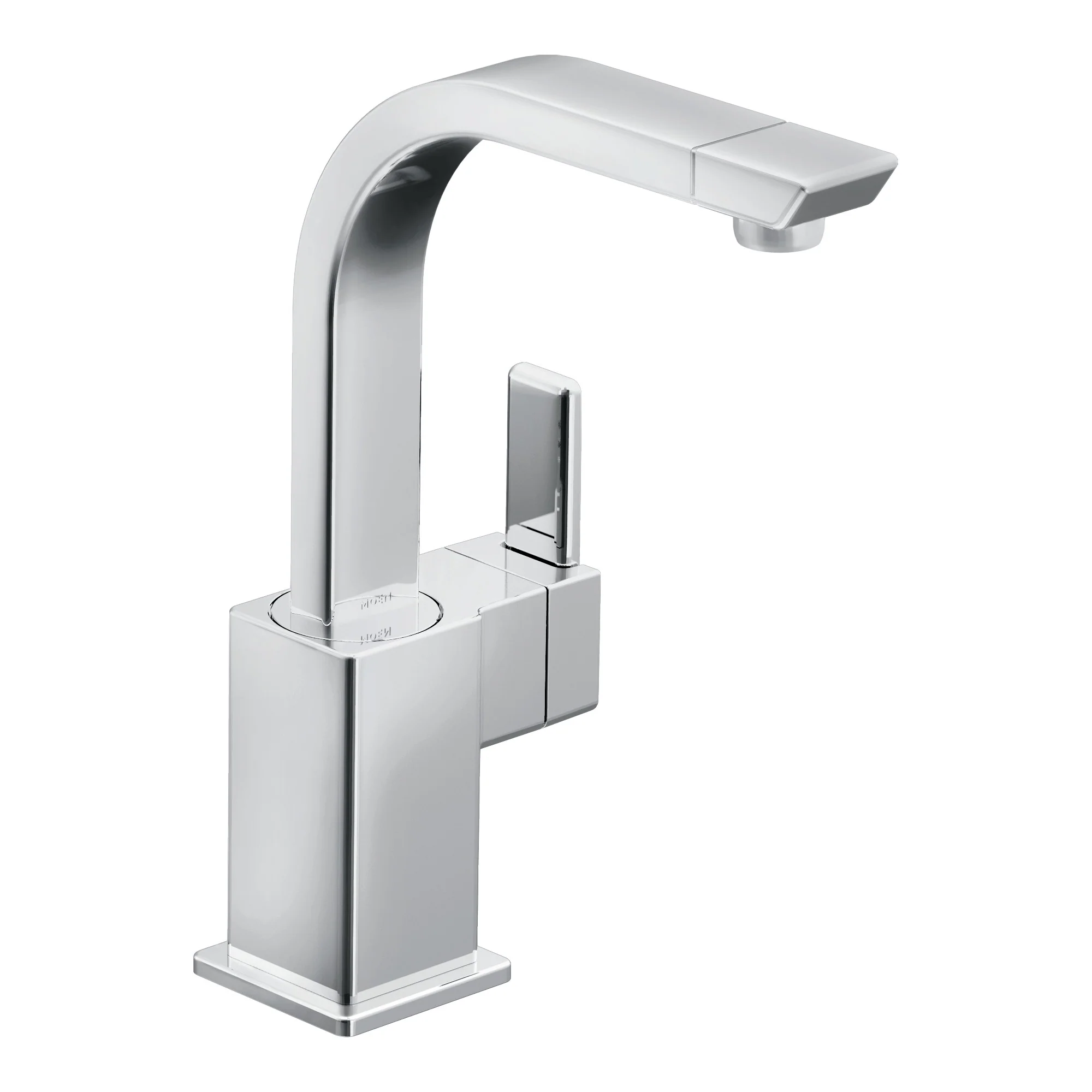 90 Degree Chrome One-Handle High Arc Bar Faucet