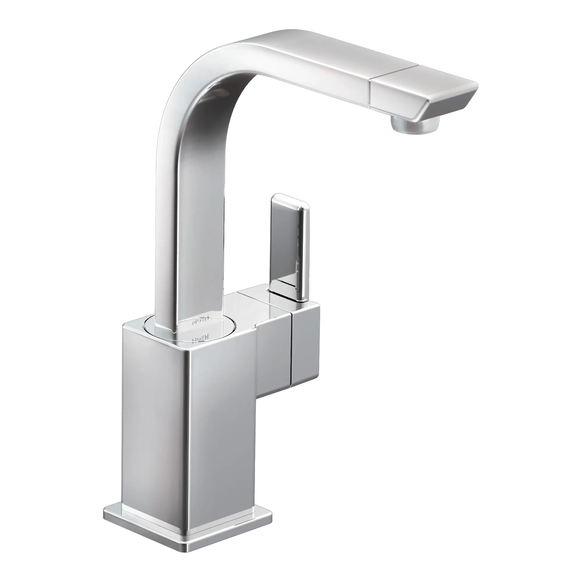 90 Degree Chrome One-Handle High Arc Bar Faucet - Image 2