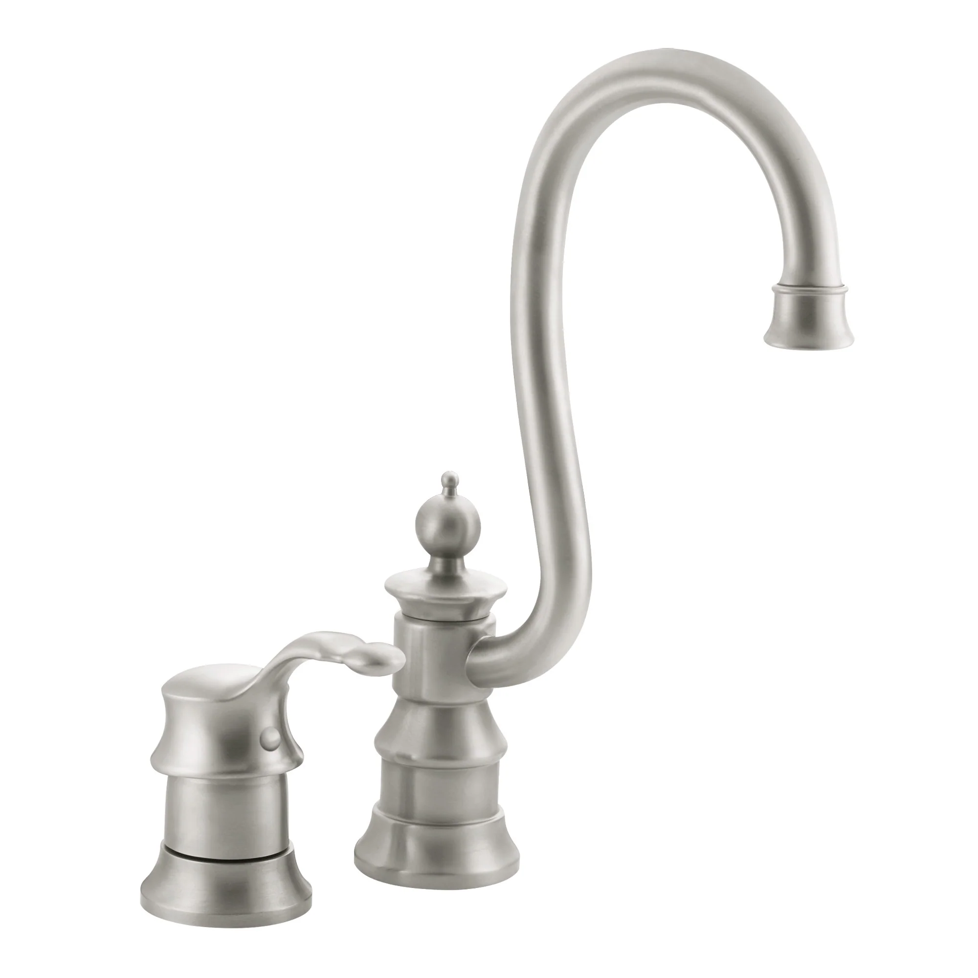 Waterhill Chrome one-handle high arc bar faucet - Image 11
