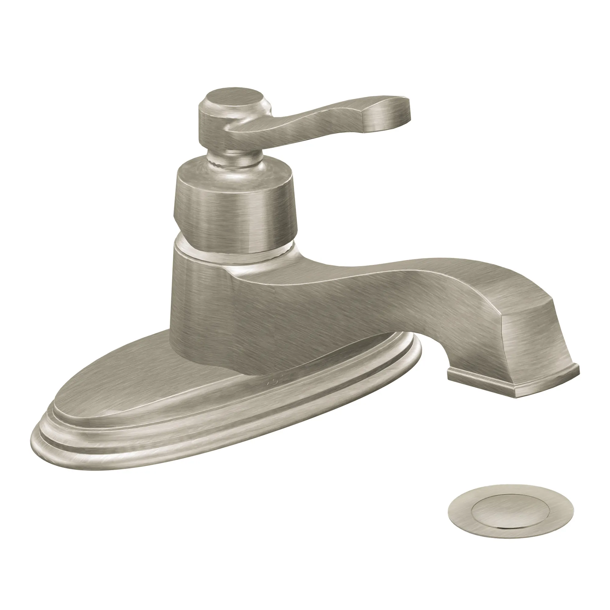 Rothbury Chrome One-Handle Low Arc Bathroom Faucet - Image 9