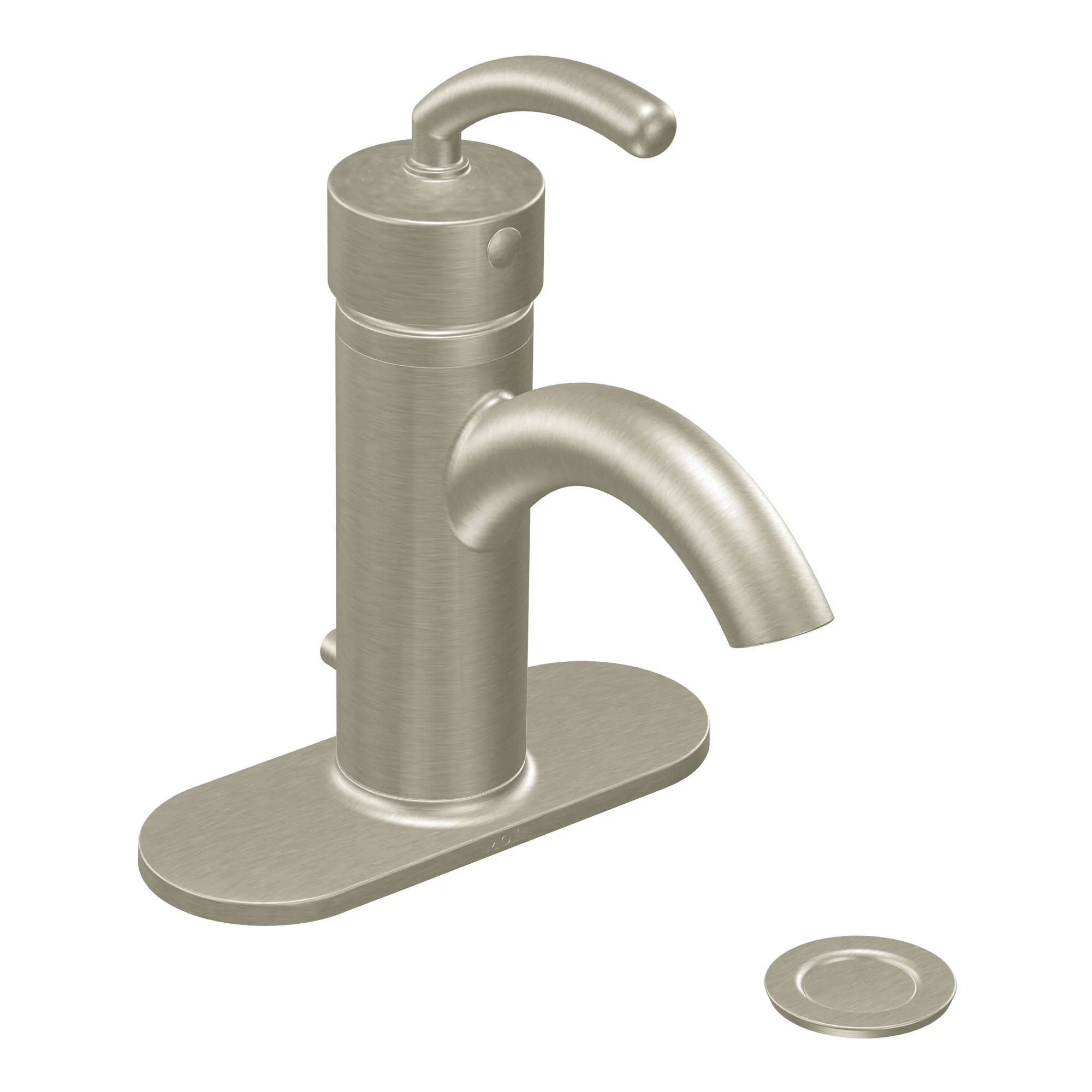 Icon Chrome One-Handle Low Arc Bathroom Faucet - Image 17