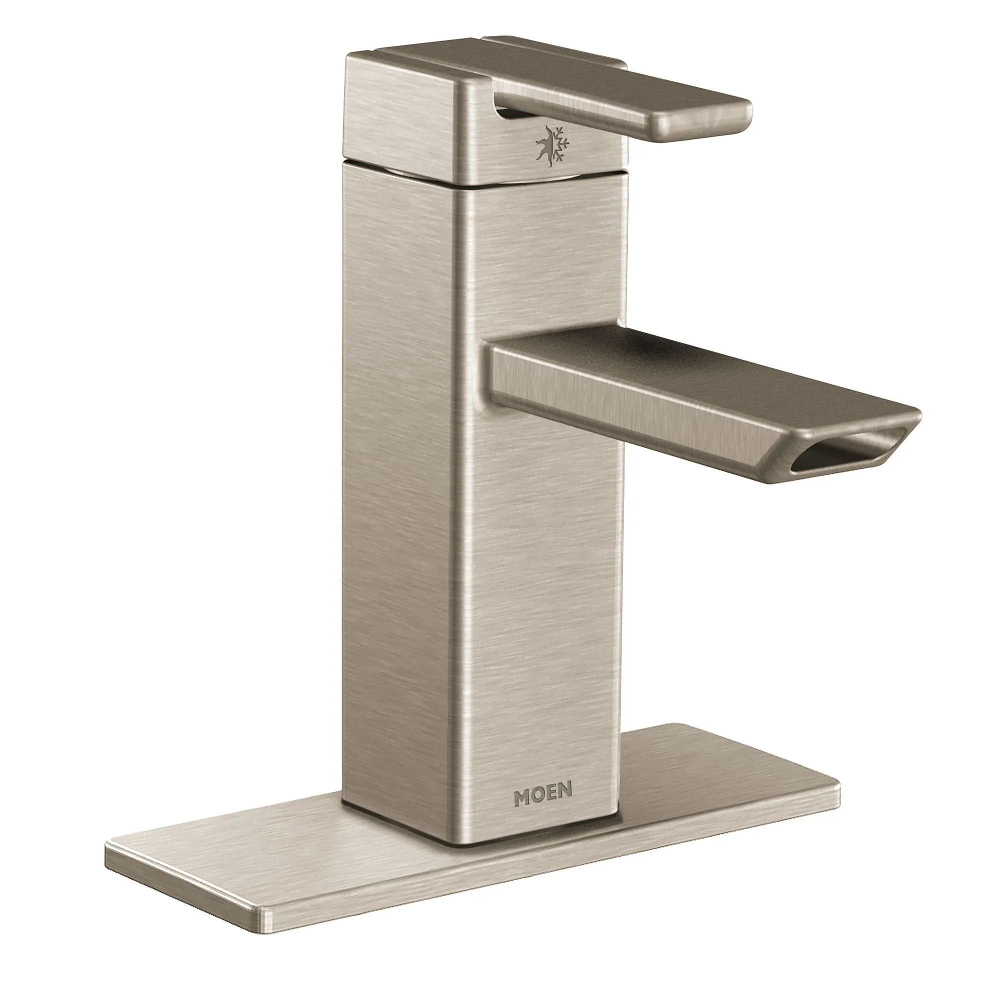 90 Degree Chrome One-Handle Low Arc Bathroom Faucet - Image 12