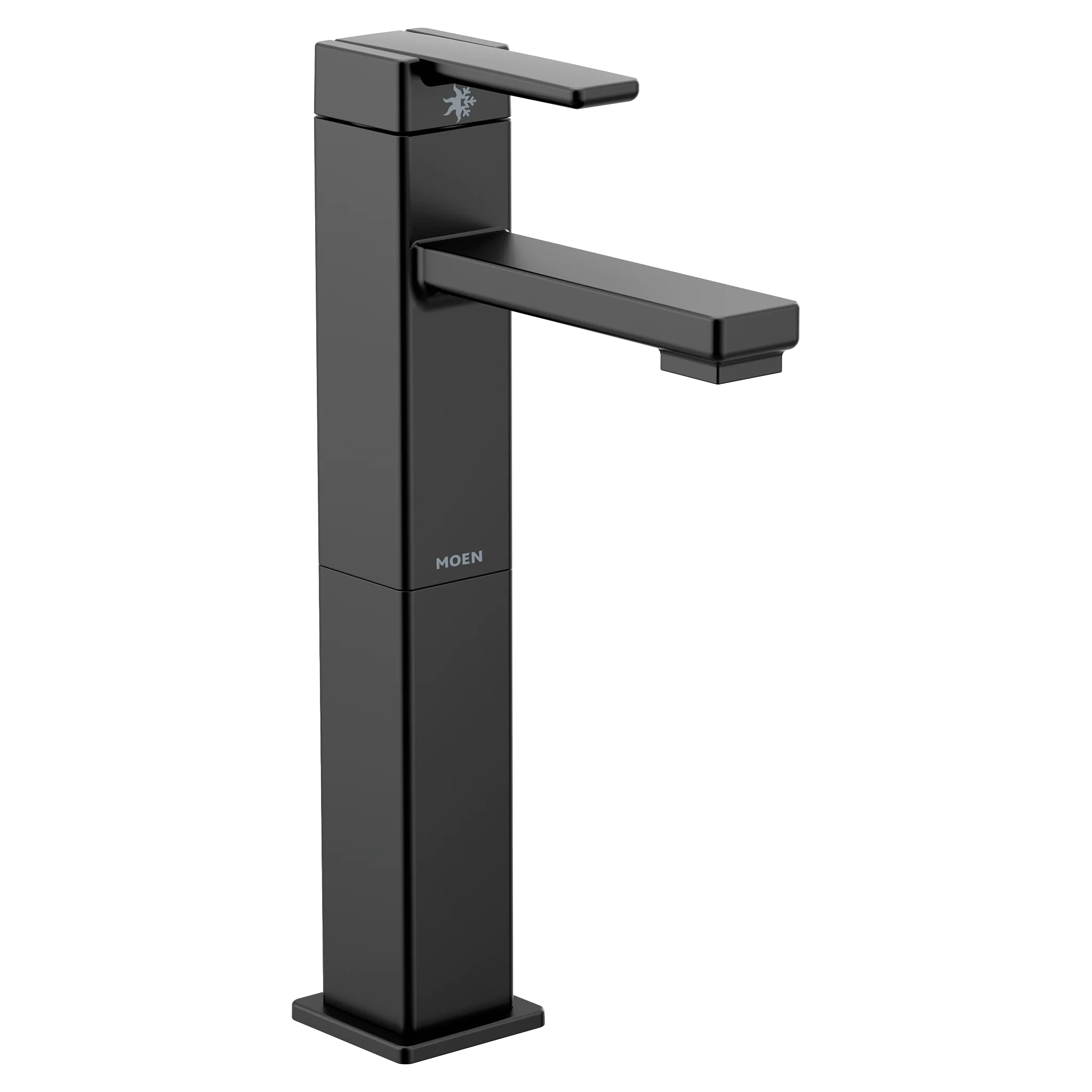 90 Degree One-Handle High Arc Vessel Bathroom Faucet - Image 6