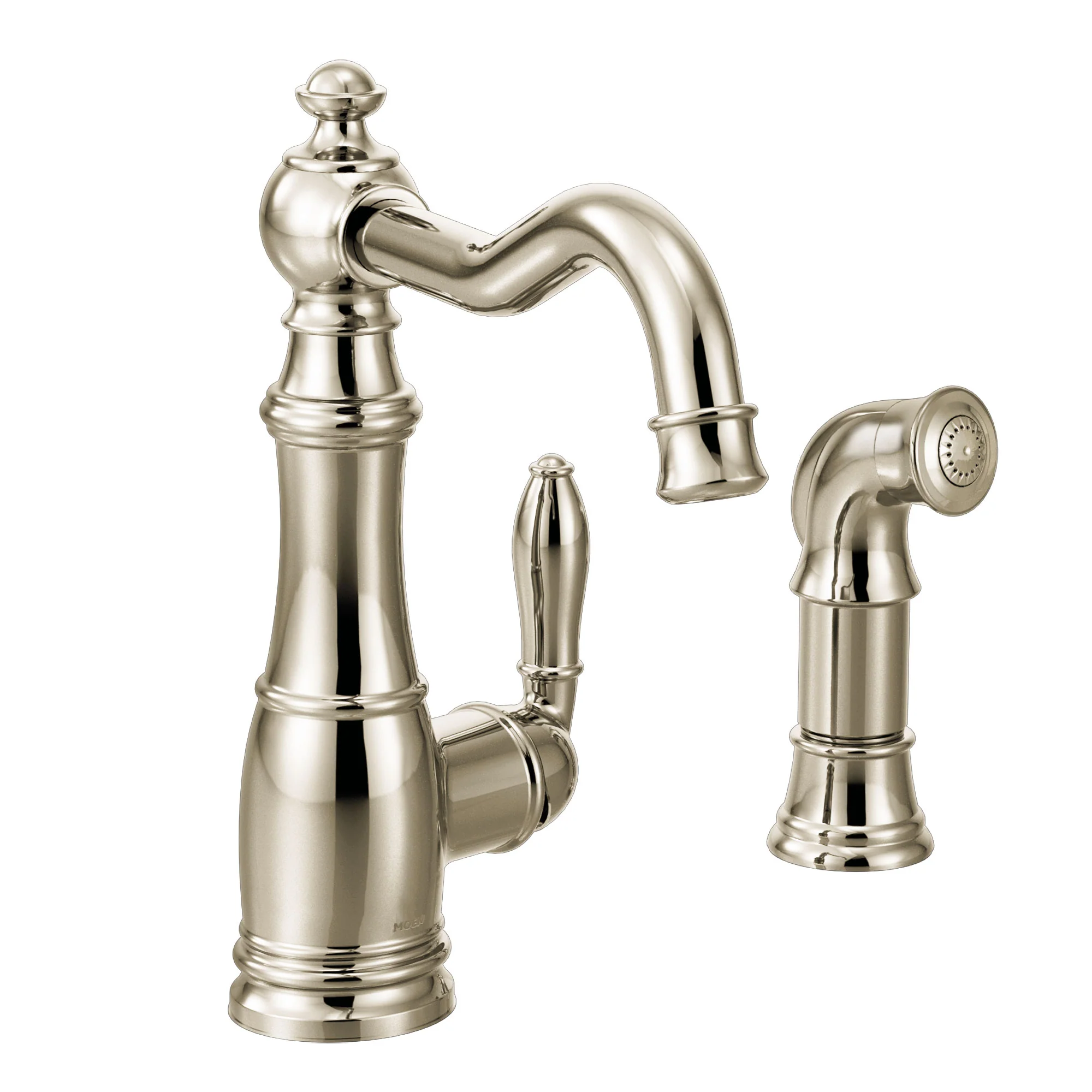 Weymouth Chrome One-Handle High Arc Kitchen Faucet - Image 12