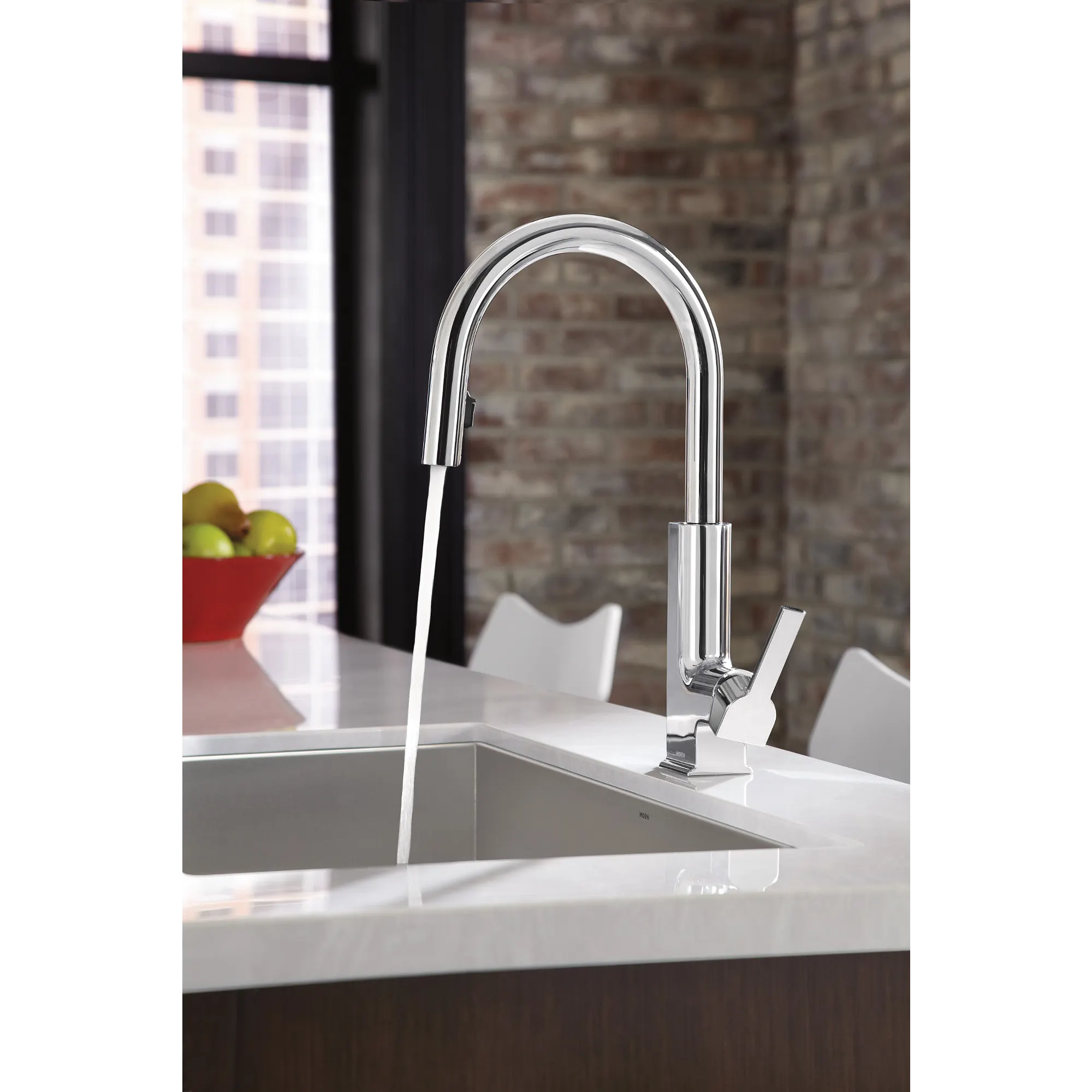 Sto One-Handle High Arc Pulldown Kitchen Faucet - Image 7