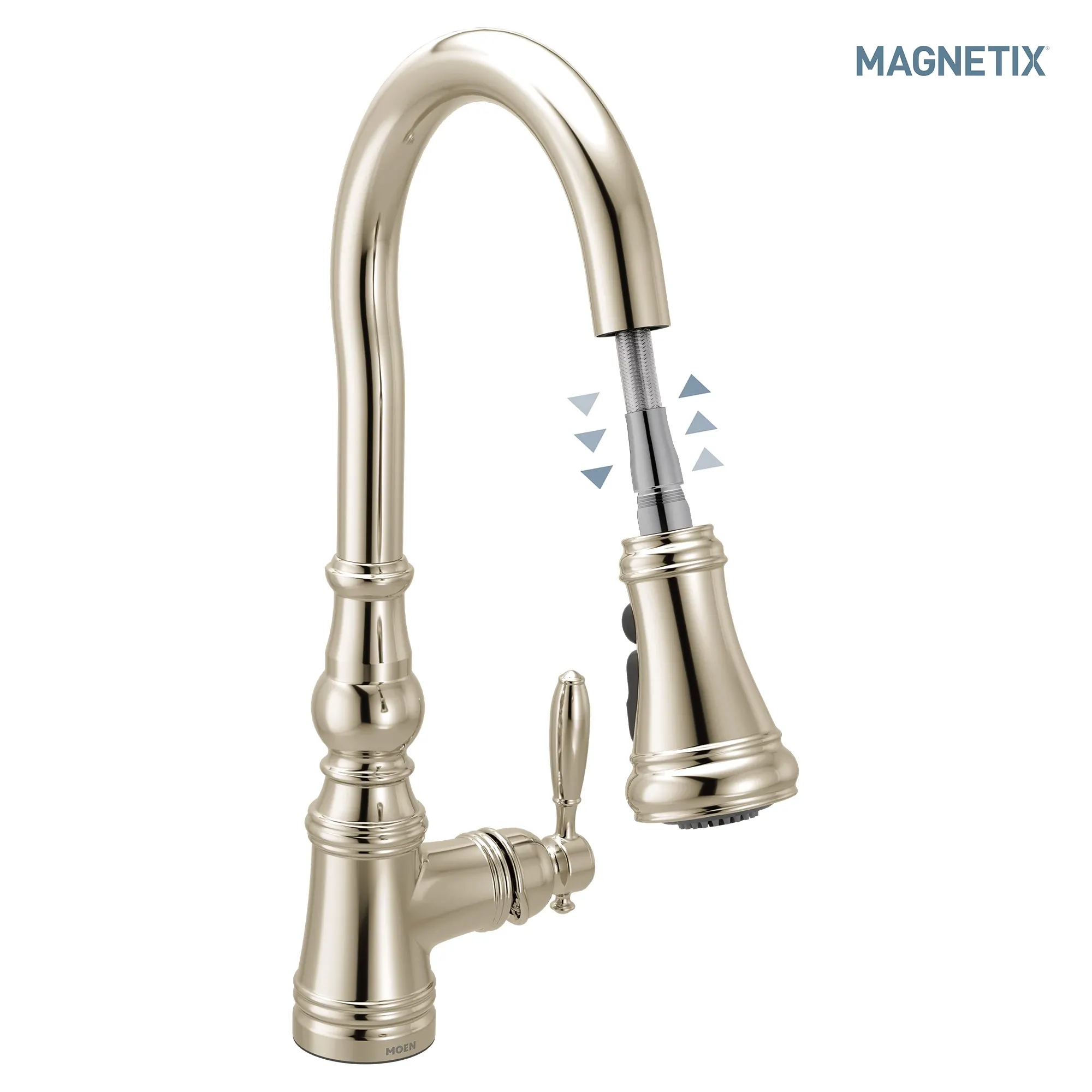 Weymouth Pulldown Kitchen Faucet with Magnetix Docking - Image 20