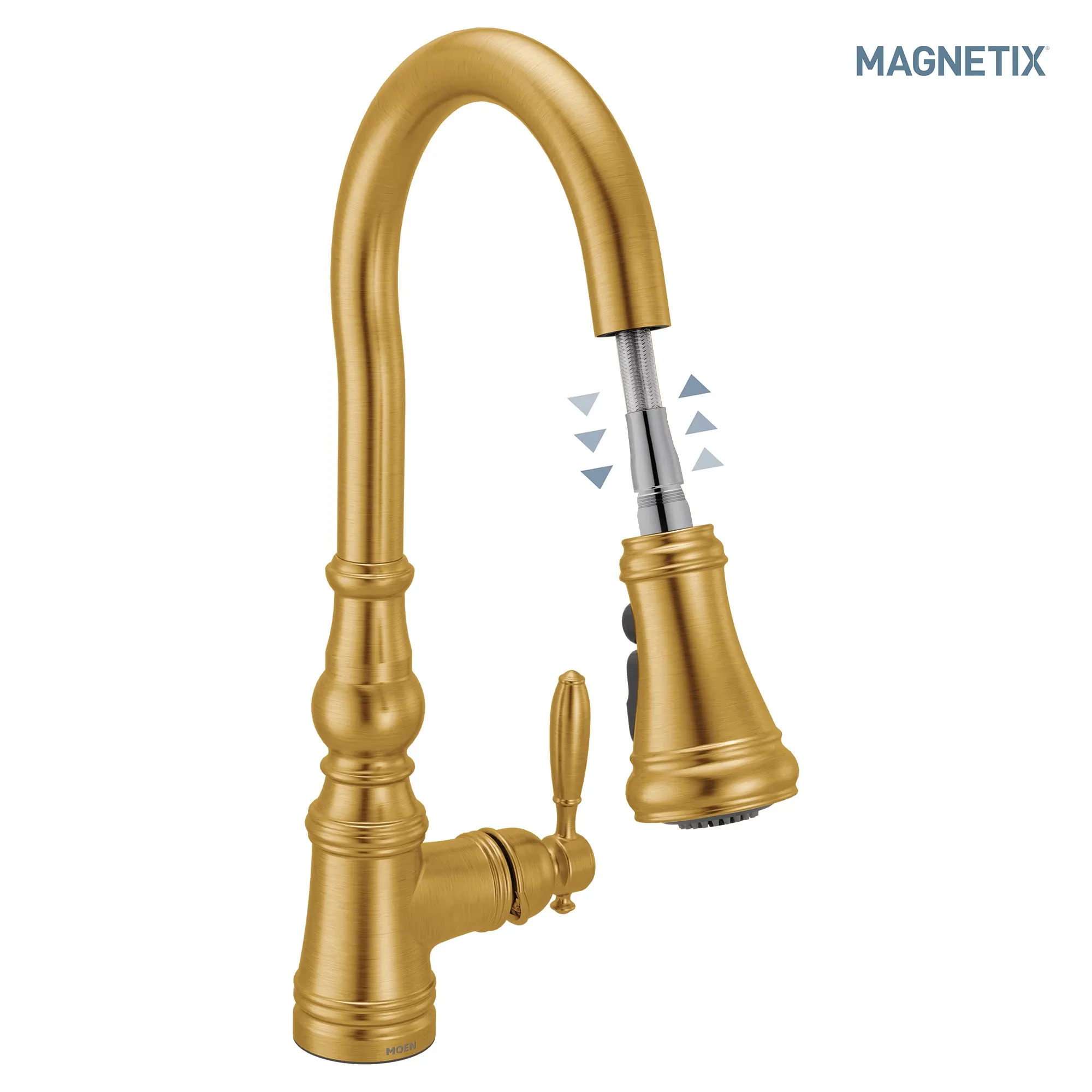 Weymouth Pulldown Kitchen Faucet with Magnetix Docking - Image 32