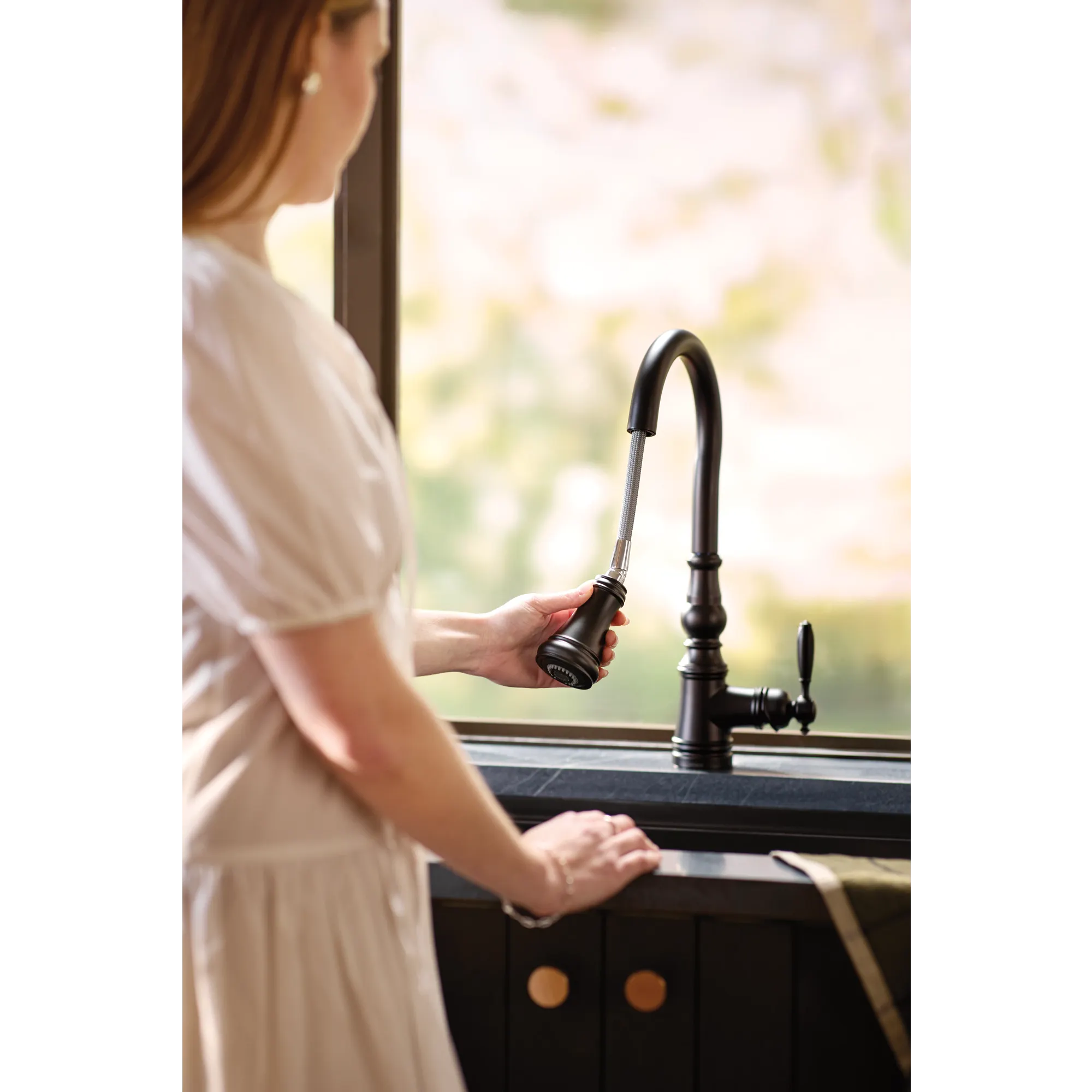 Weymouth Pulldown Kitchen Faucet with Magnetix Docking - Image 7