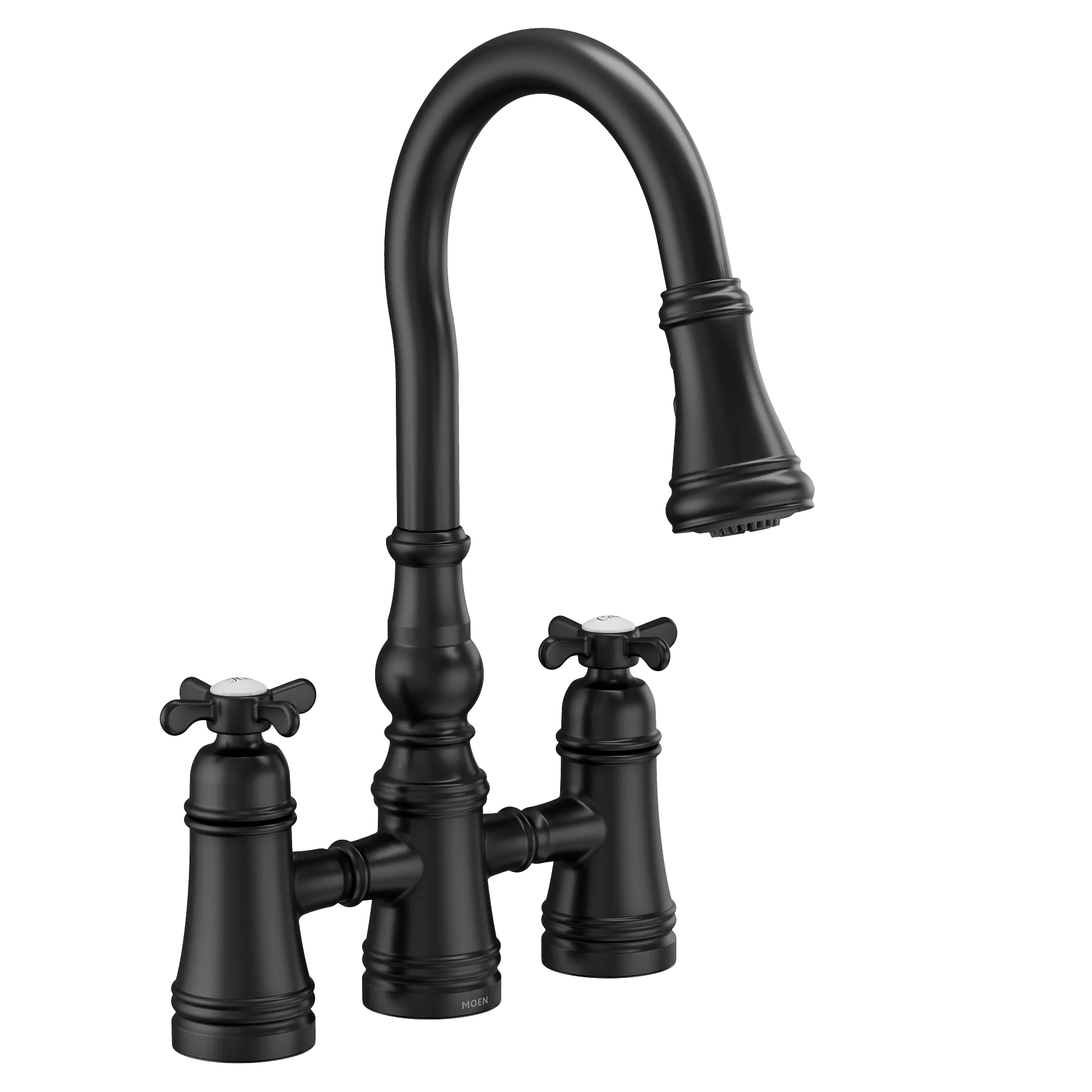 Weymouth Two-Handle High Arc Pulldown Kitchen Faucet - Image 5