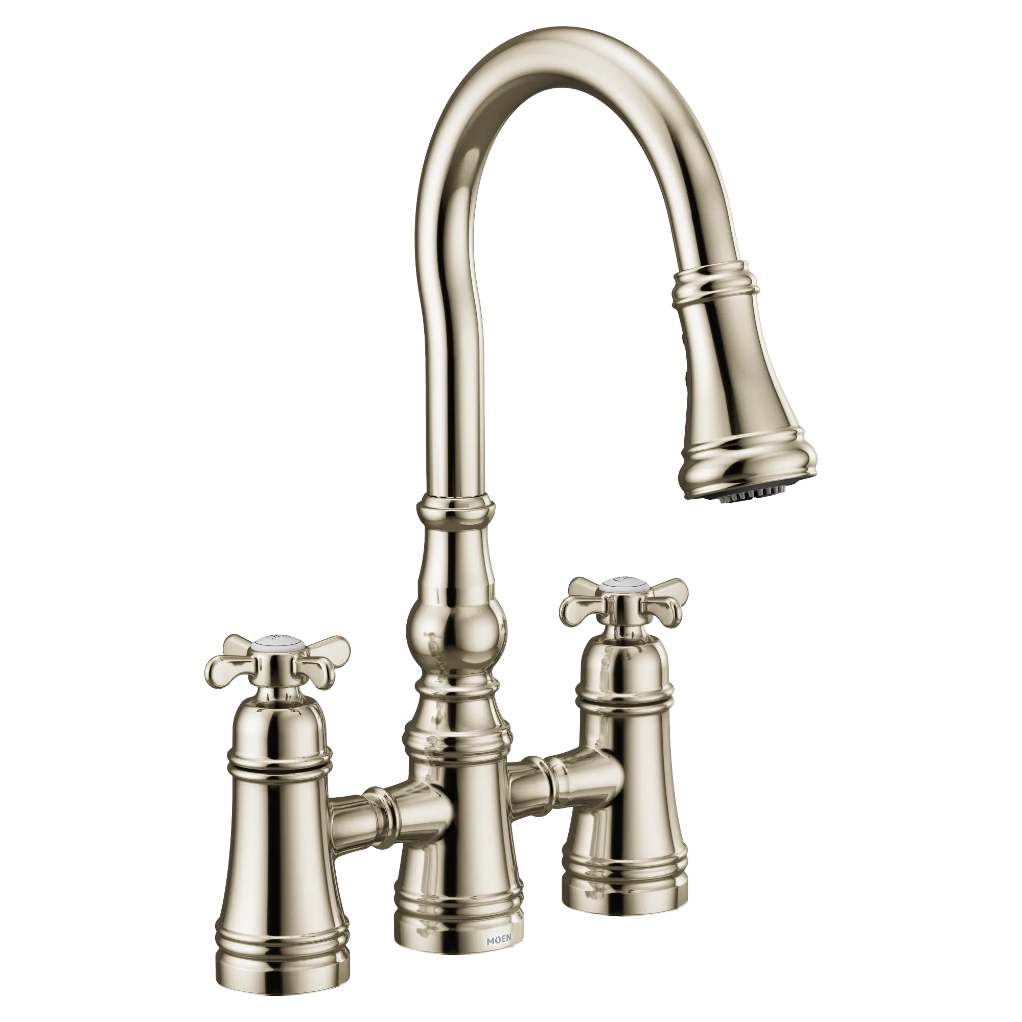 Weymouth Two-Handle High Arc Pulldown Kitchen Faucet - Image 8