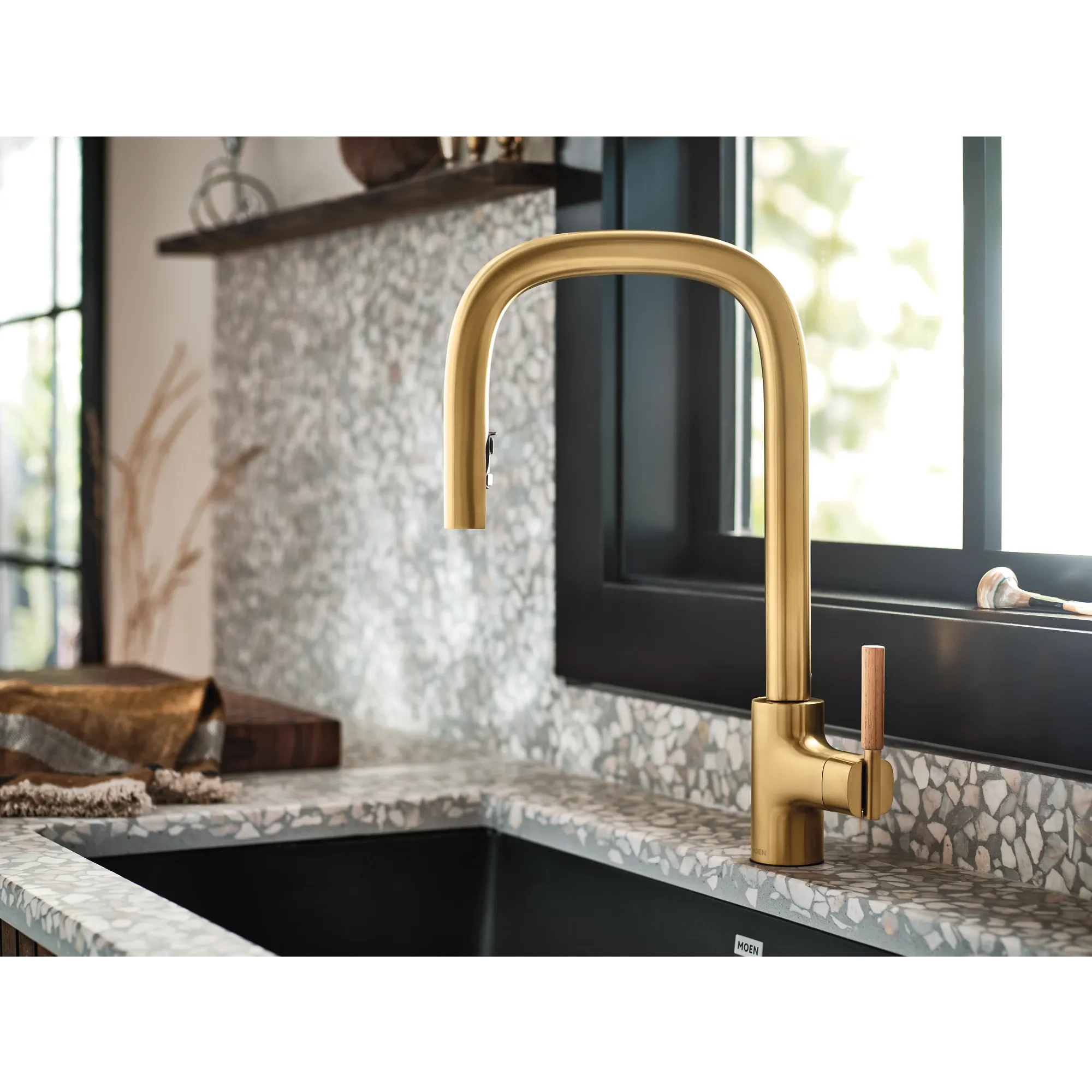 Tenon One-handle High Arc Pulldown Kitchen Faucet - Image 55