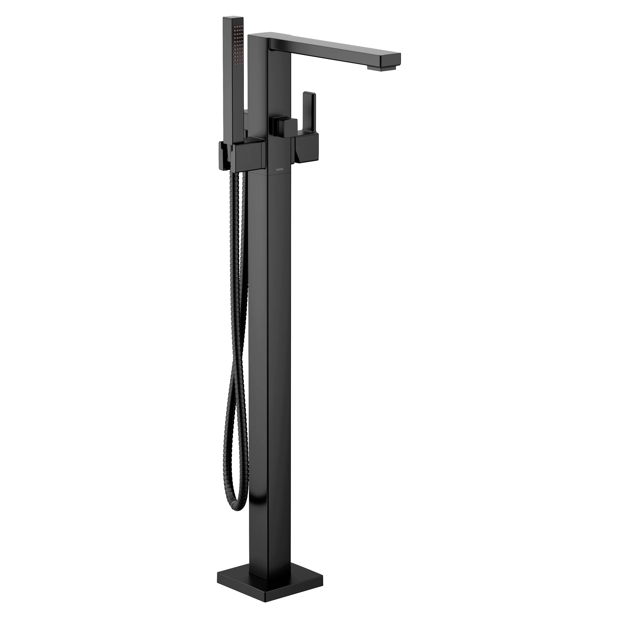 90 Degree Chrome one-handle tub filler includes hand shower - Image 5