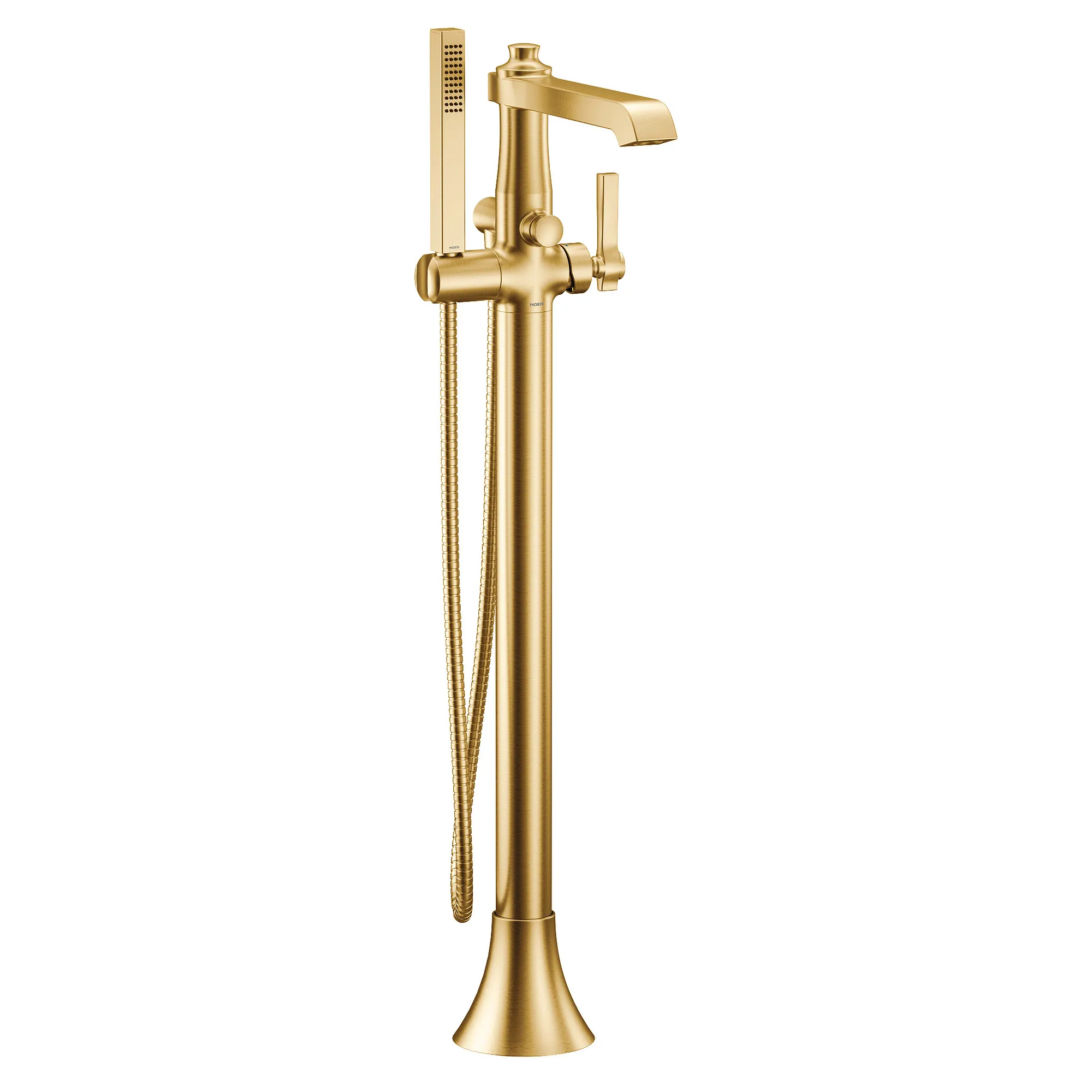 Flara Chrome one-handle tub filler includes hand shower - Image 10