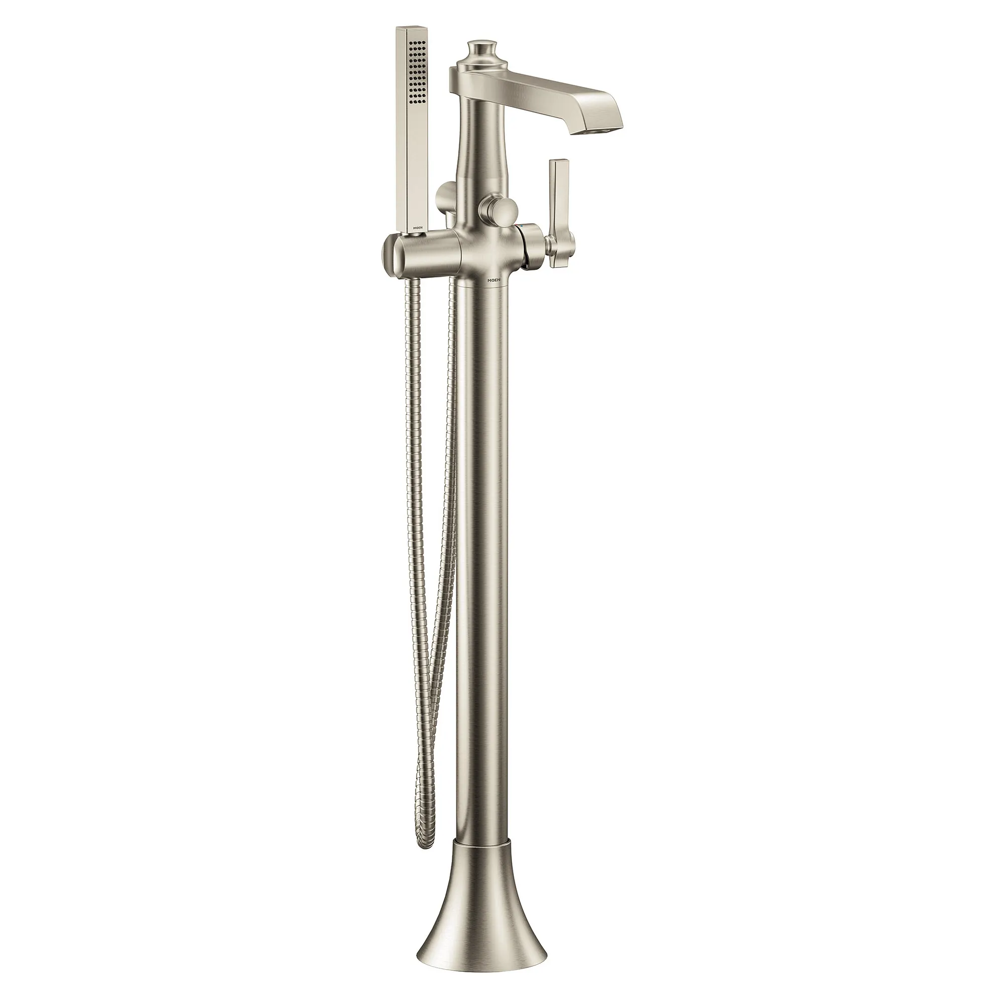 Flara Chrome one-handle tub filler includes hand shower - Image 8