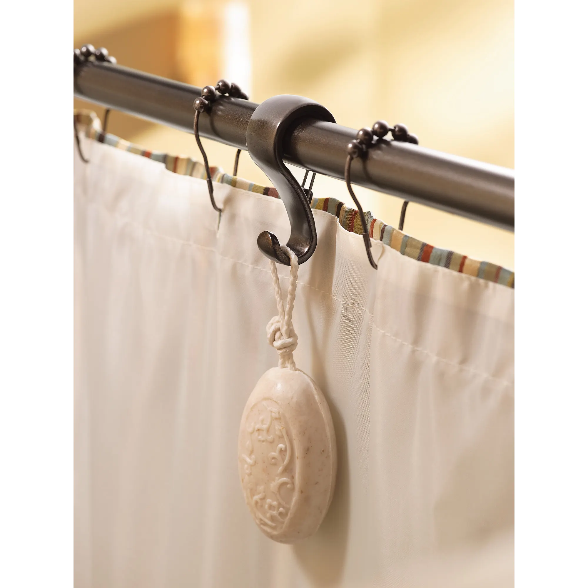 Moen Chrome Shower Curtain Rings - Image 27