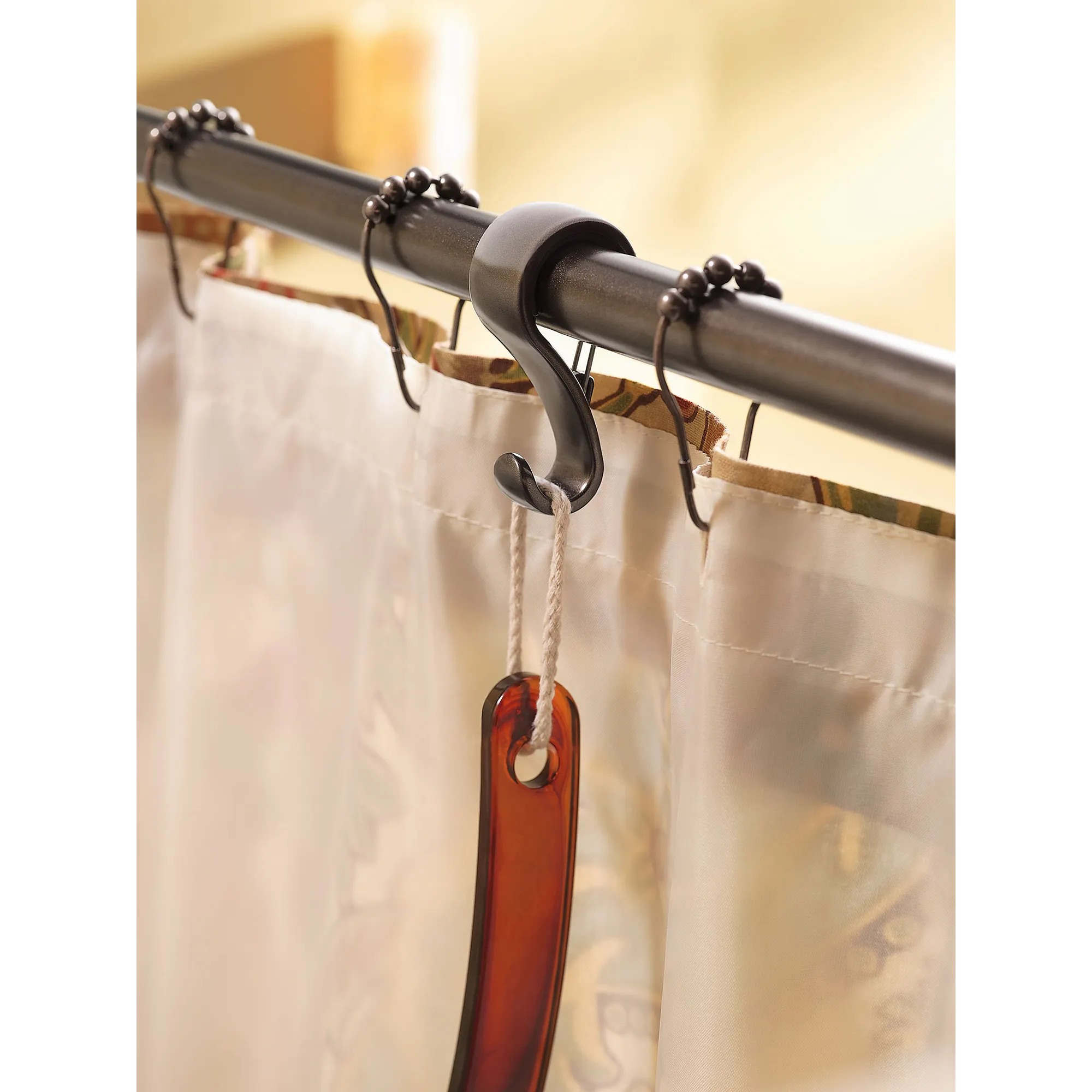 Moen Chrome Shower Curtain Rings - Image 28