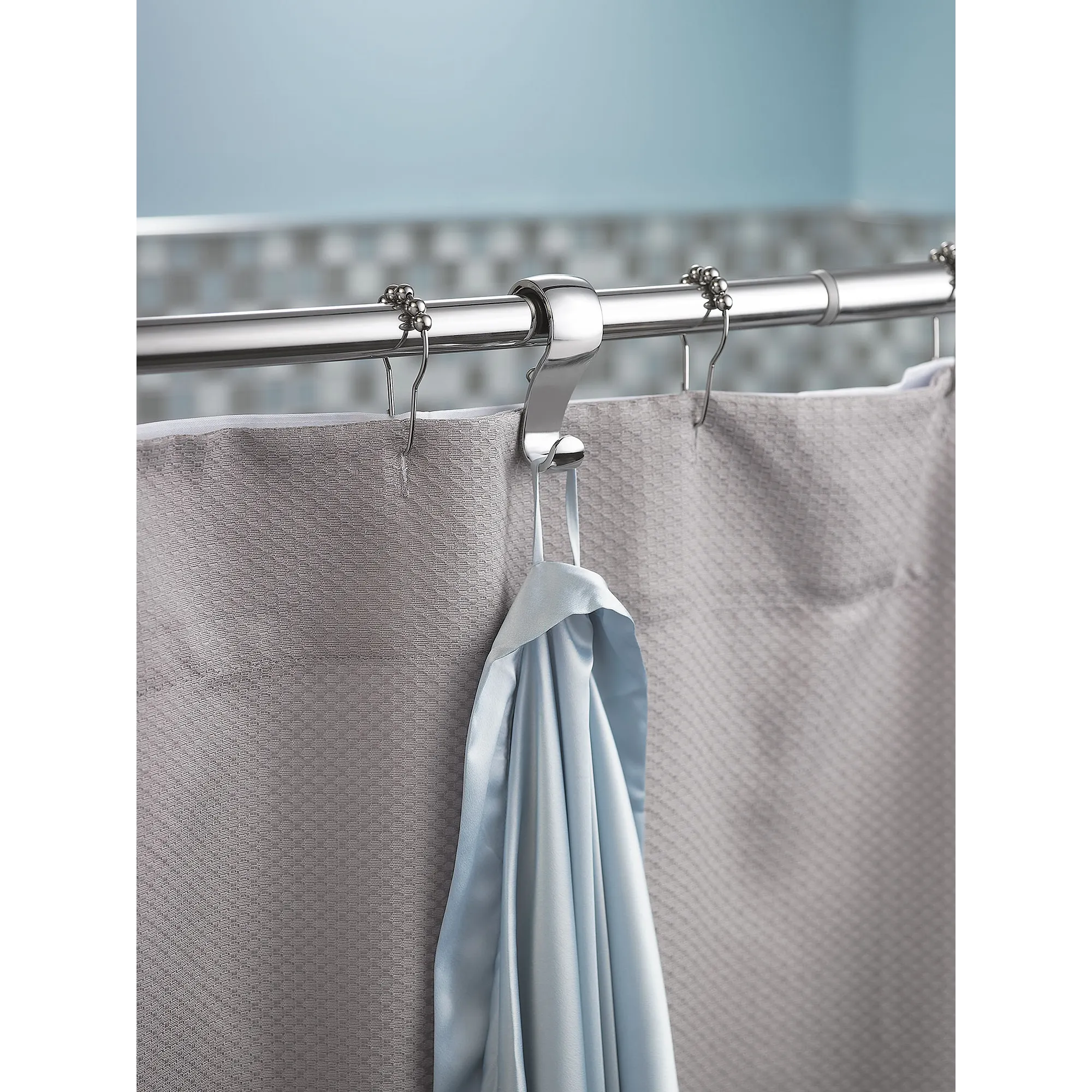Moen Chrome Shower Curtain Rings - Image 5