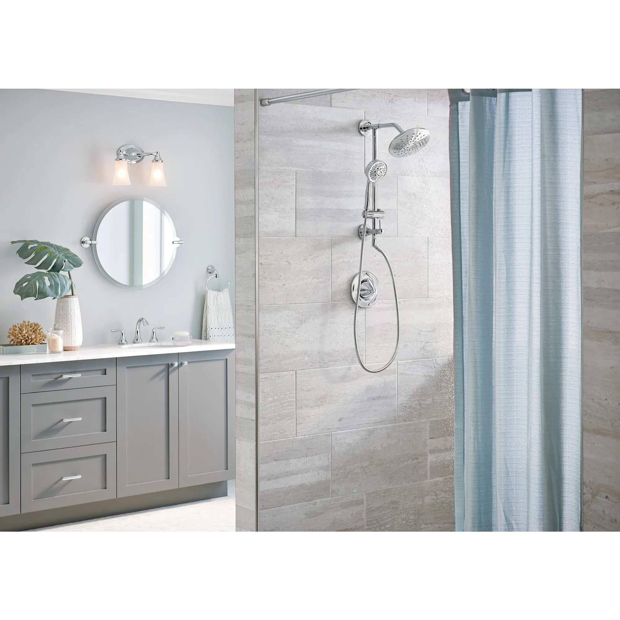 Eva Chrome Posi-Temp(R) Eco-Performance Shower - Image 3