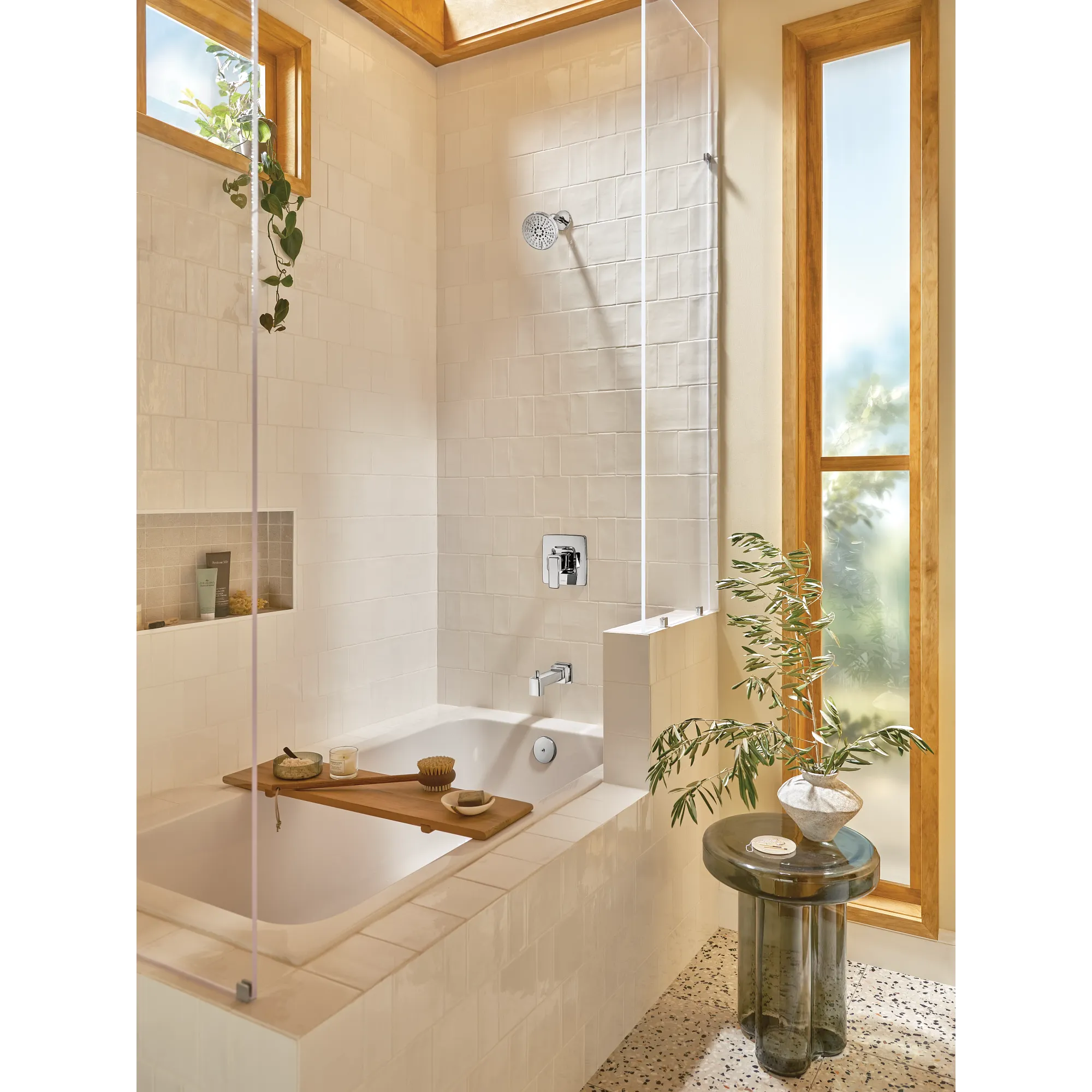 Iver Chrome Posi-Temp(R) tub/shower - Image 2