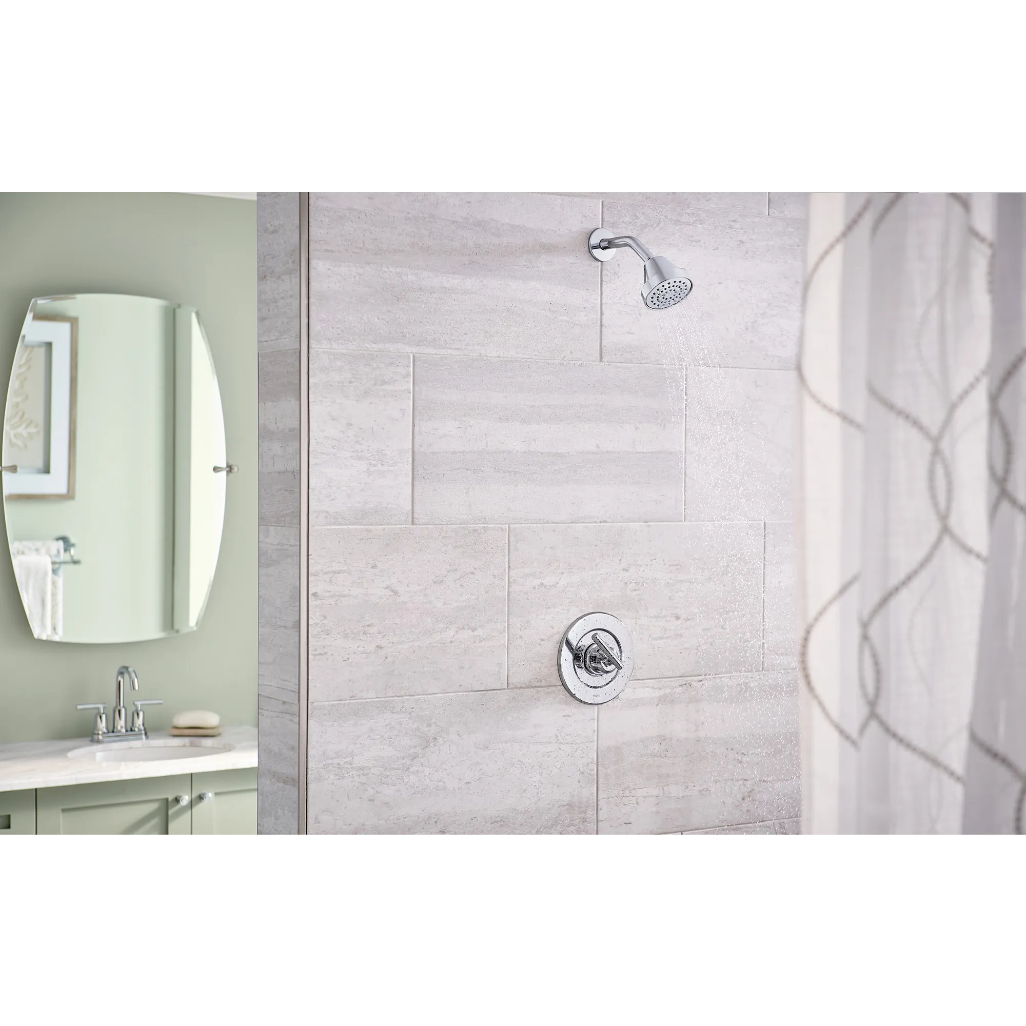 Gibson Chrome Posi-Temp(R) Eco-Performance Tub/Shower - Image 2