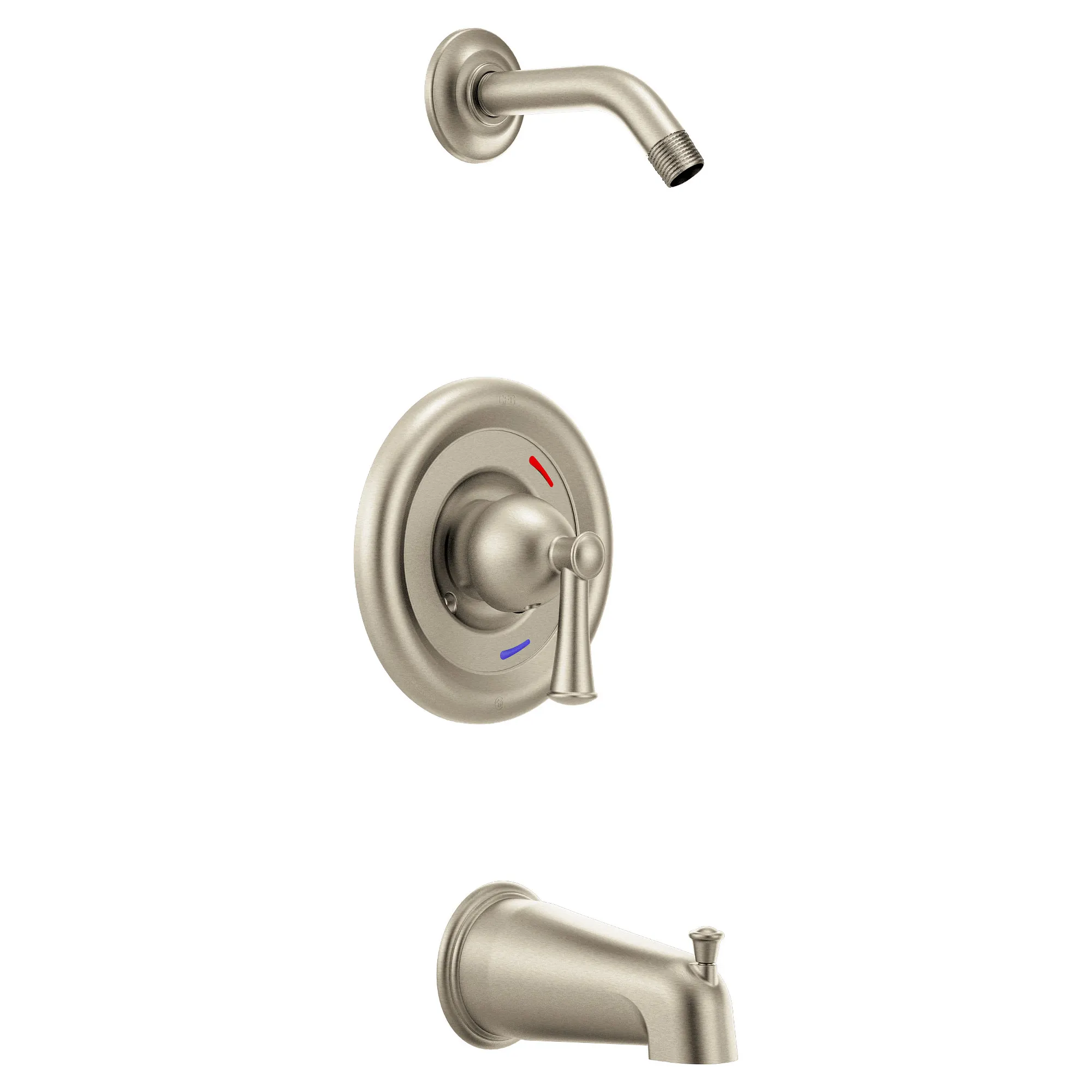 Capstone Brushed Nickel Cycling Tub/Shower - Image 2