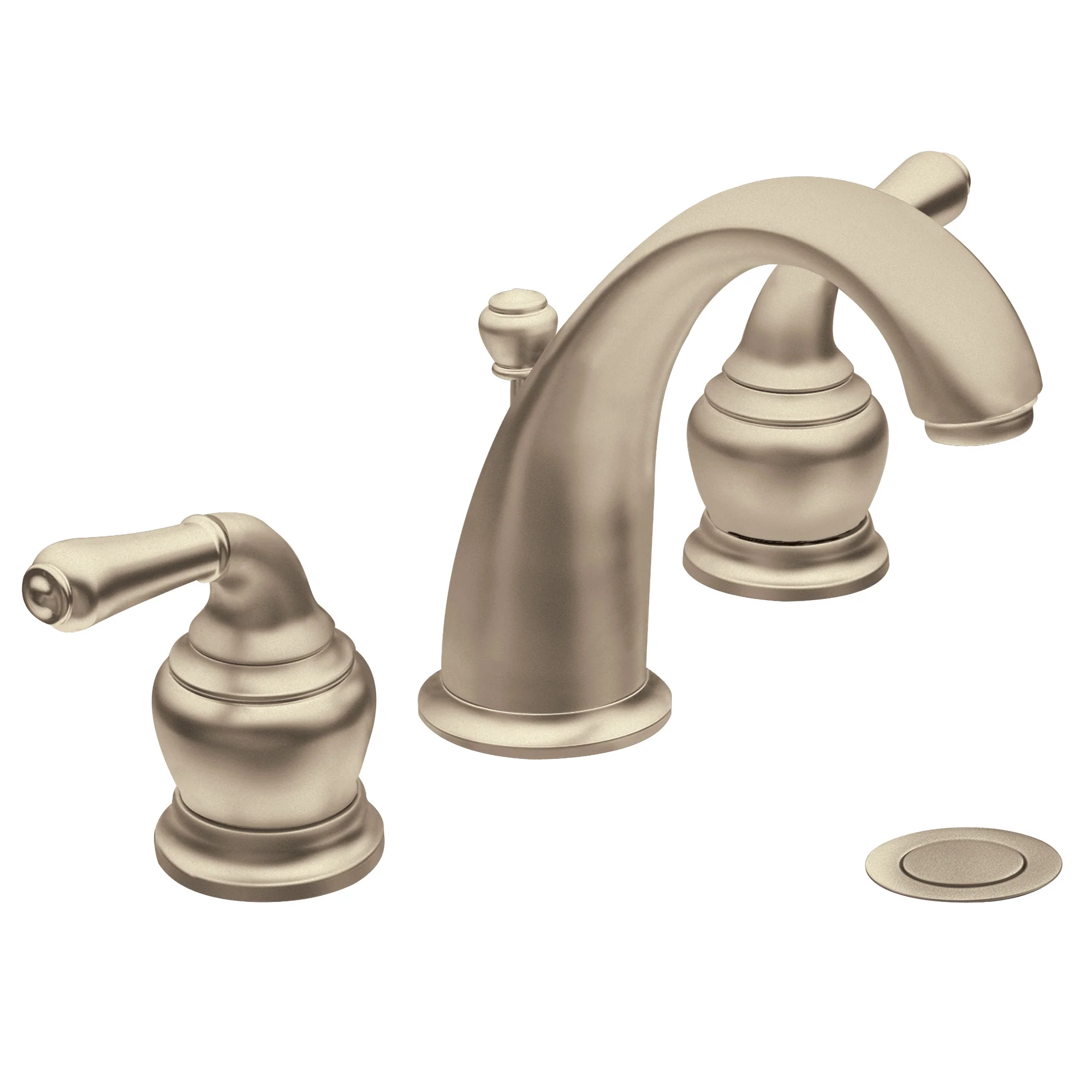 Monticello Chrome two-handle high arc bathroom faucet - Image 10