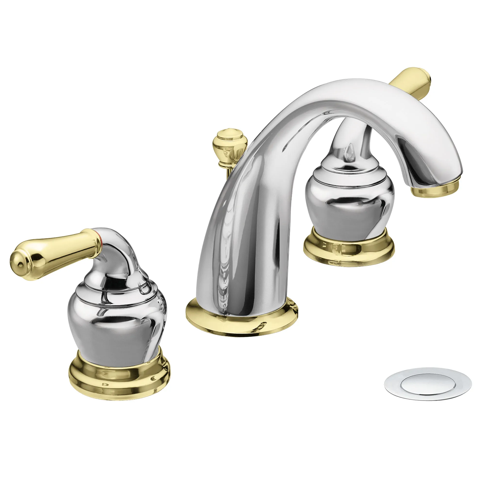 Monticello Chrome two-handle high arc bathroom faucet - Image 15