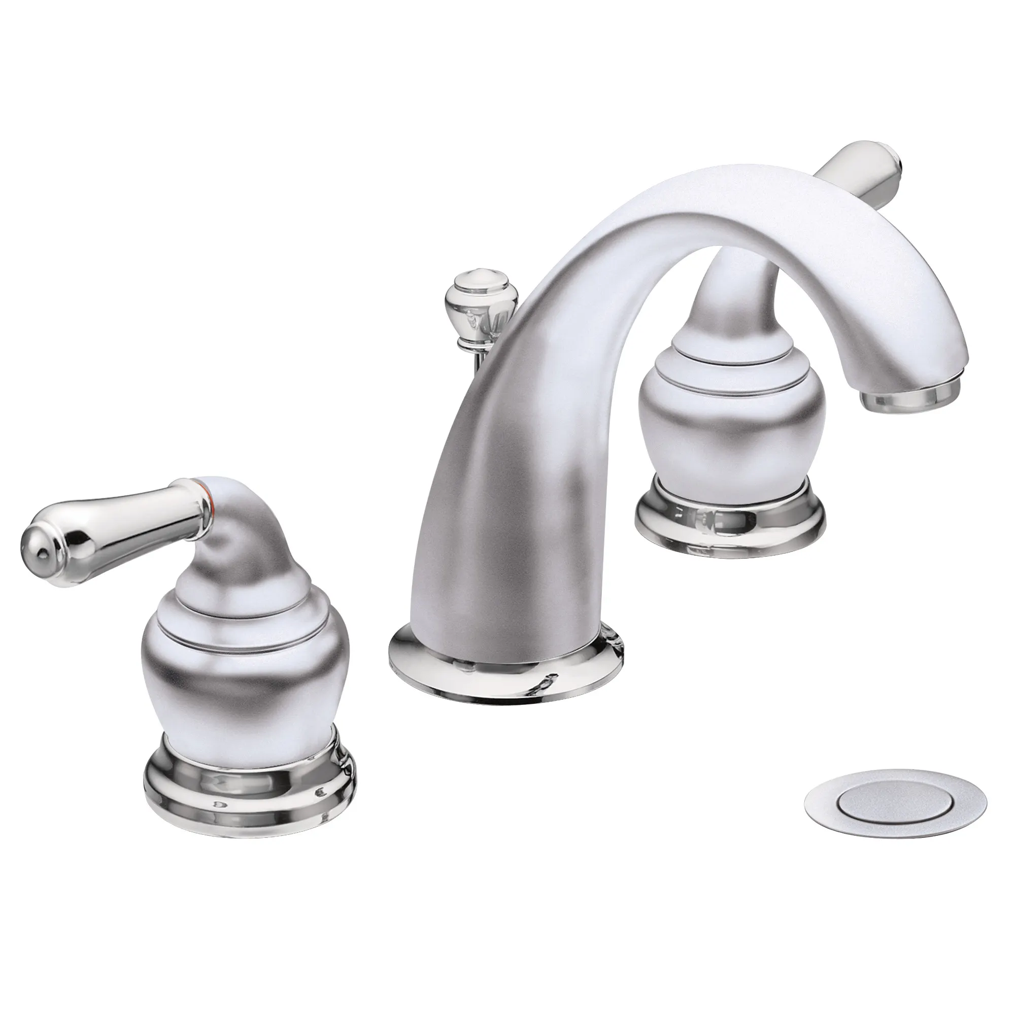 Monticello Chrome two-handle high arc bathroom faucet - Image 17