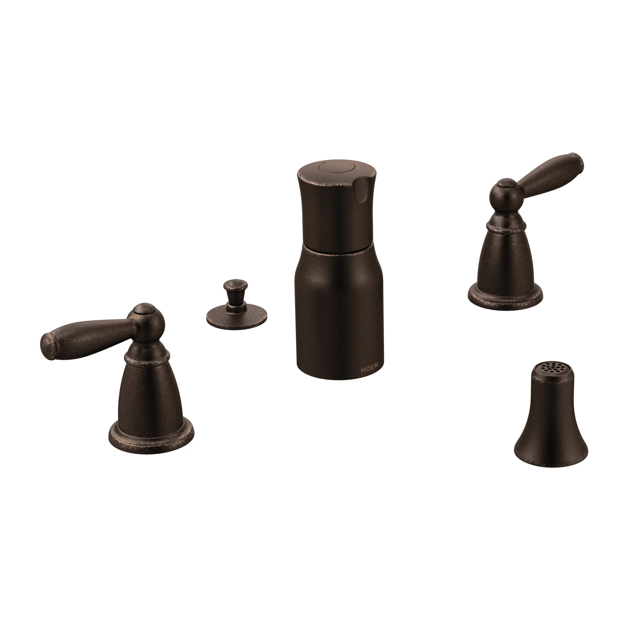 Brantford Chrome Two-Handle Bidet Faucet - Image 3