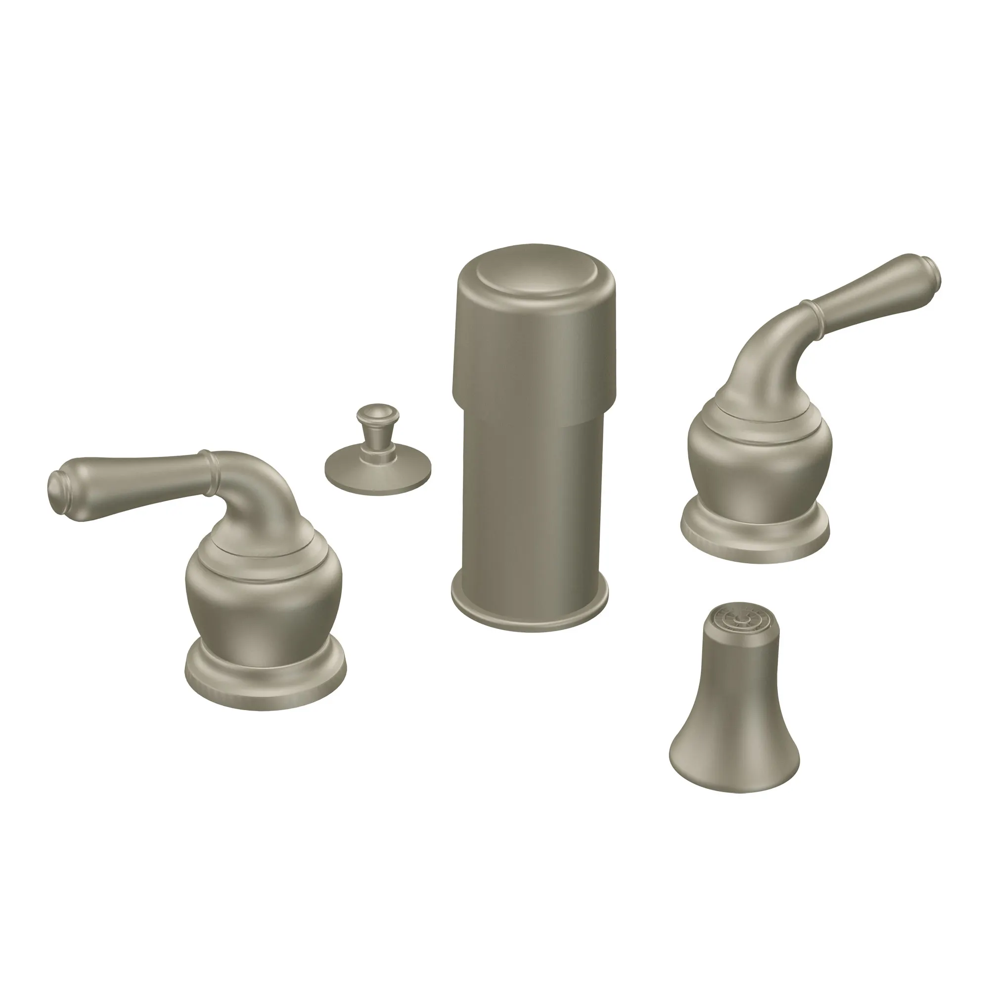 Monticello Chrome two-handle bidet faucet - Image 8