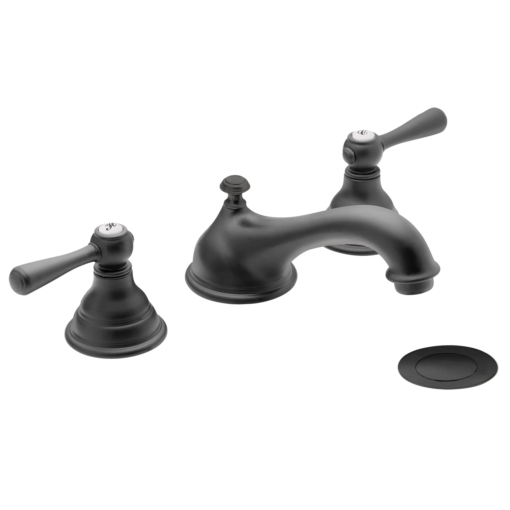 Kingsley Chrome Two-Handle Low Arc Bathroom Faucet - Image 10