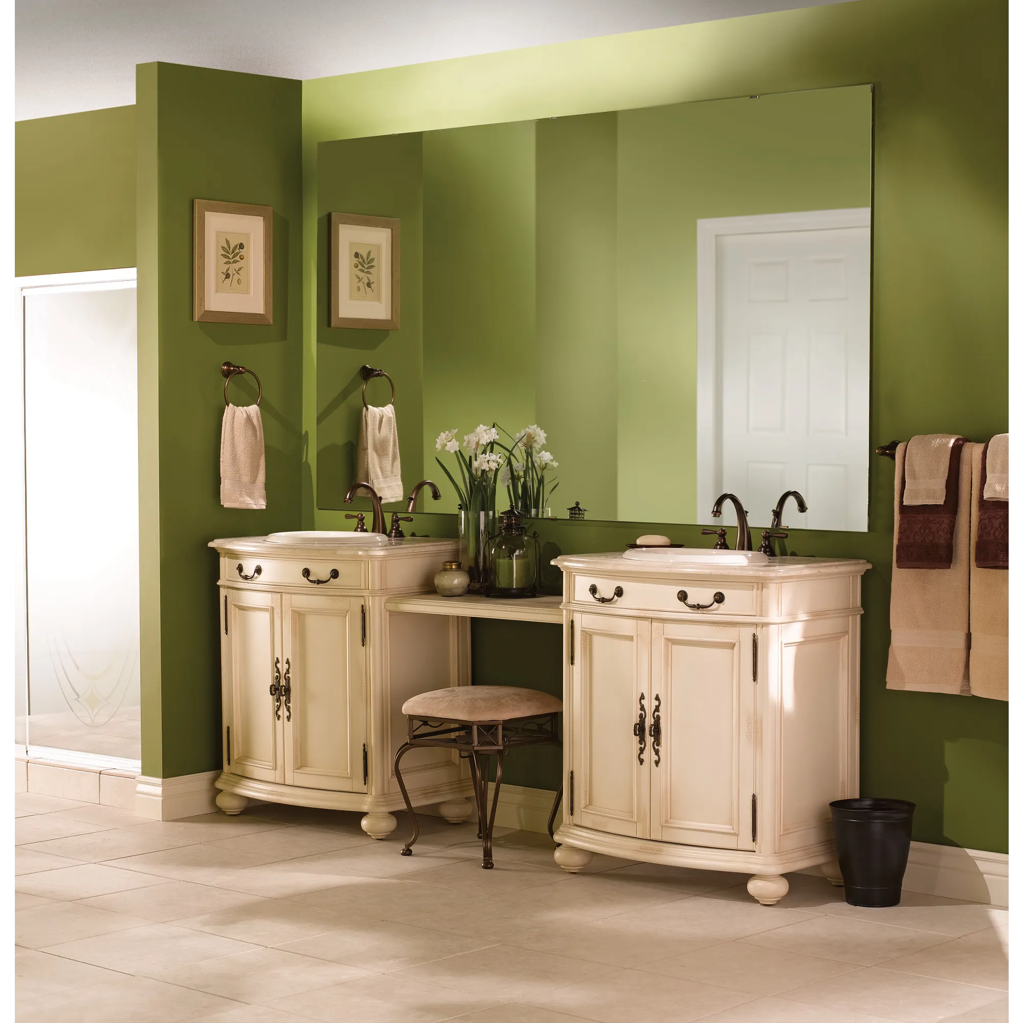 Kingsley Two-Handle High Arc Bathroom Faucet - Image 11