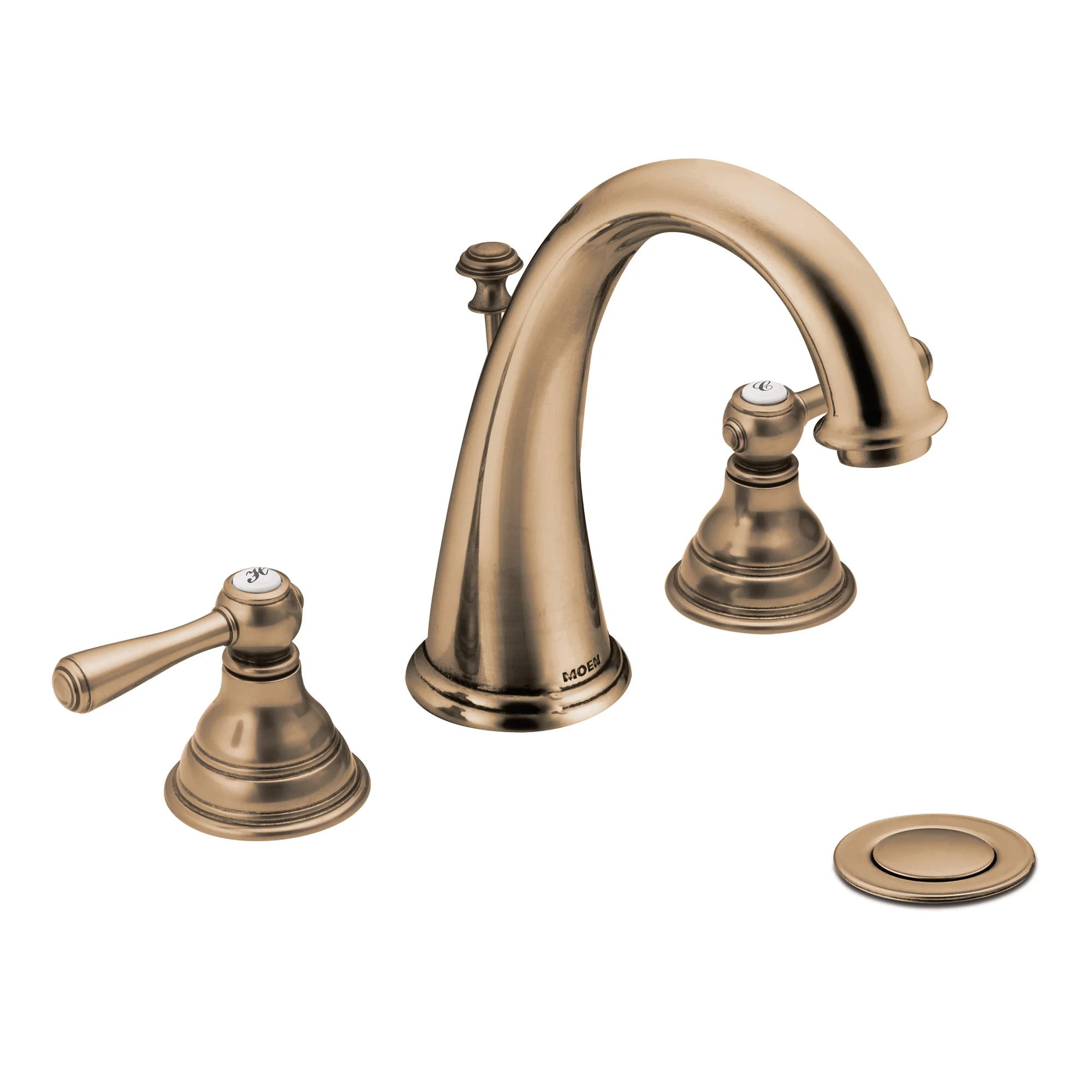 Kingsley Two-Handle High Arc Bathroom Faucet - Image 23