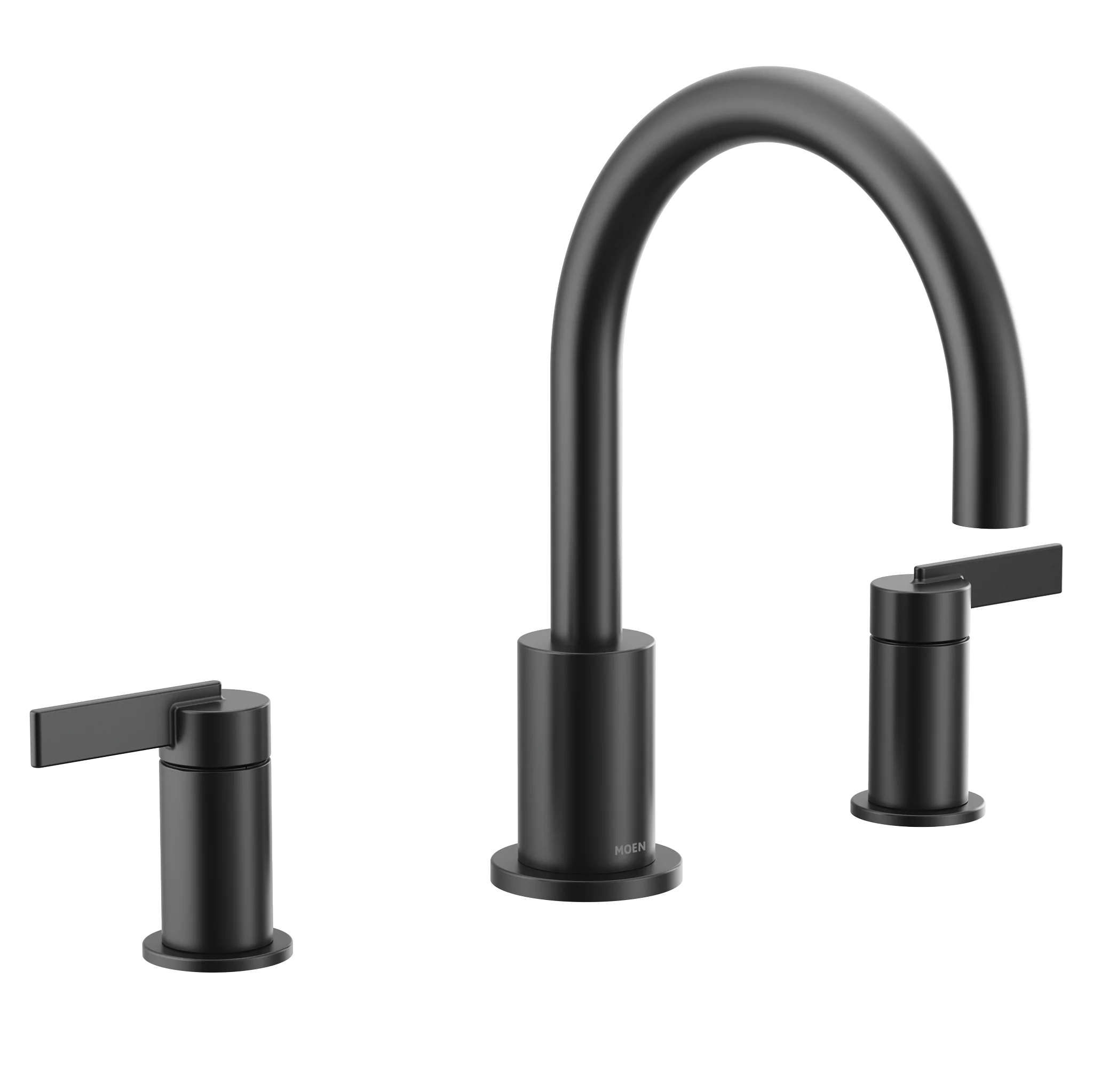 Cia Chrome two-handle non diverter roman tub faucet - Image 3